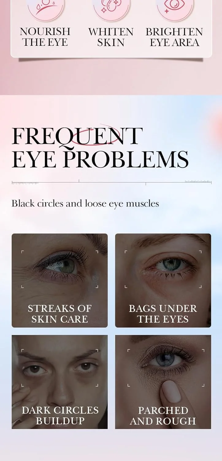 کرم دور چشم رولی با فرمول 4 در 1، آبرسان، روشن کننده و سفت کننده ناحیه دور چشم، حاوی هیالورونیک اسید، ویتامین C، نیاسینامید و رتینول، مغذی پوست، کاهش دهنده حلقه های تیره، پف و خطوط ریز کرم دور چشم رولی با فرمول 4 در 1، آبرسان، روشن کننده و سفت کننده ناحیه دور چشم، حاوی هیالورونیک اسید، ویتامین C، نیاسینامید و رتینول، مغذی پوست، کاهش دهنده حلقه های تیره، پف و خطوط ریز