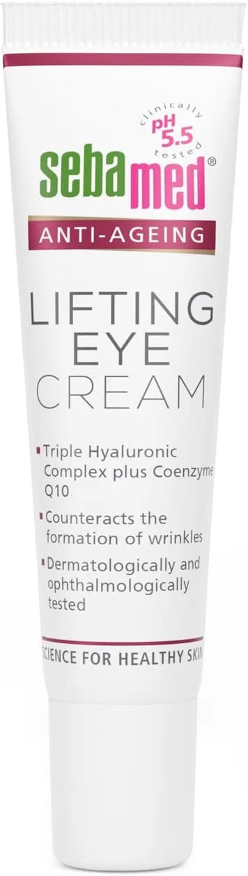 کرم دور چشم سفت کننده و ضد پیری سبامد، 15 میلی لیتر کرم دور چشم سفت کننده و ضد پیری سبامد، 15 میلی لیتر