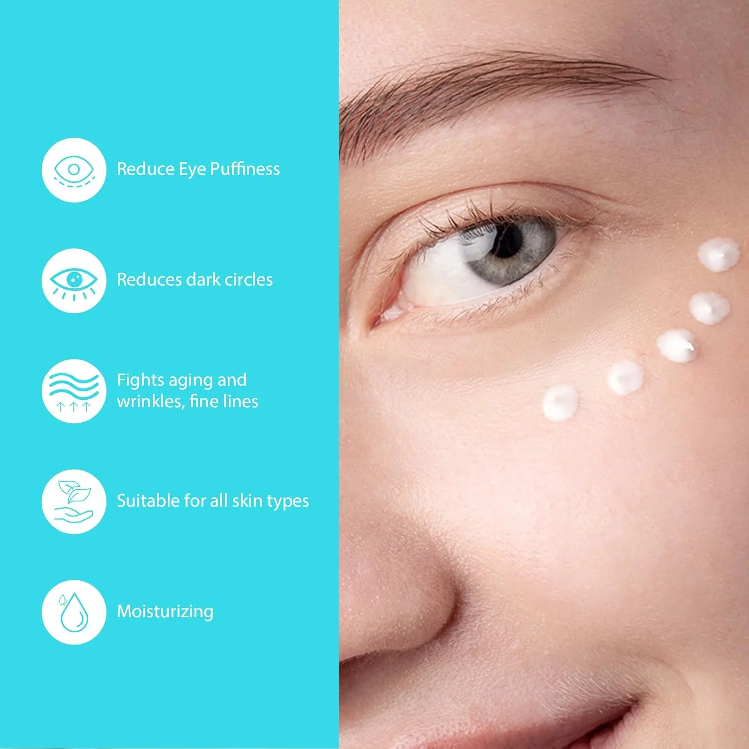 کرم دور چشم رتینول - سرم دور چشم برای سیاهی و پف زیر چشم، ضد پیری - کرم زیر چشم حاوی اسید هیالورونیک و کافئین برای کاهش چین و چروک و ترمیم ناحیه دور چشم (15 میلی لیتر) کرم دور چشم رتینول - سرم دور چشم برای سیاهی و پف زیر چشم، ضد پیری - کرم زیر چشم حاوی اسید هیالورونیک و کافئین برای کاهش چین و چروک و ترمیم ناحیه دور چشم (15 میلی لیتر)