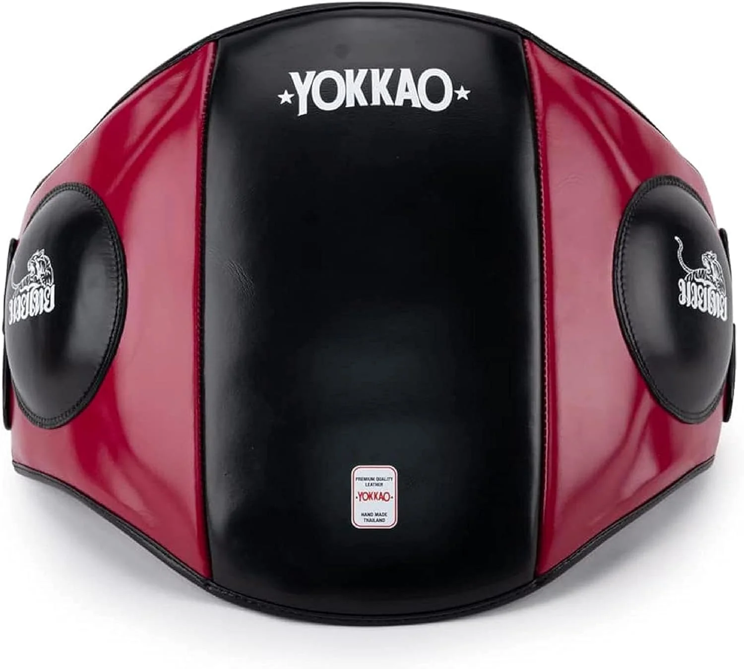 محافظ شکم یوکائو، چرم گاوی درجه یک، مشکی/صورتی گیلاسی محافظ شکم یوکائو، چرم گاوی درجه یک، مشکی/صورتی گیلاسی