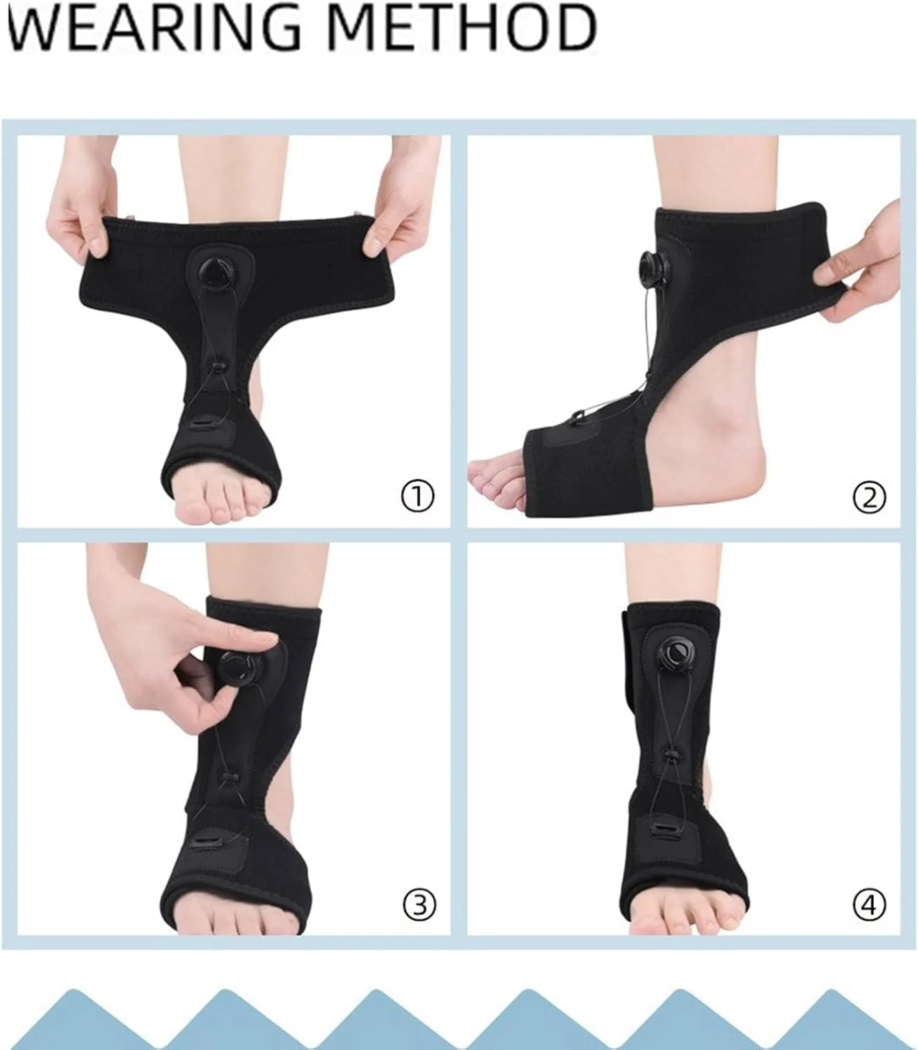 ZERZENGGENGPT اسپلینت پا برای پلانتار فاسیایتیس، بریس ارتزی الاستیک، پشتیبانی از قوس پا، کمربند رباط، قابل تنظیم ZERZENGGENGPT اسپلینت پا برای پلانتار فاسیایتیس، بریس ارتزی الاستیک، پشتیبانی از قوس پا، کمربند رباط، قابل تنظیم