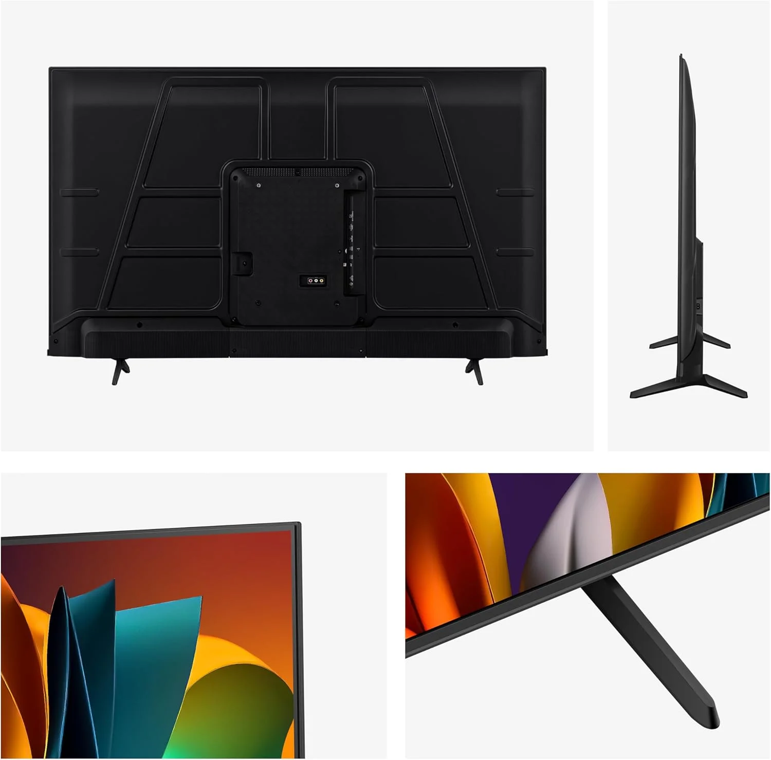 تلویزیون هوشمند 58 اینچ هایسنس UHD 4K مدل E6N - Dolby Vision، حالت بازی پلاس، حرکت روان با MEMC، حالت ورزشی هوش مصنوعی، کنترل صوتی، اشتراک گذاری در تلویزیون، یوتیوب، نتفلیکس، دیزنی پلاس، شاهد و آنغامی، 58E6N (نسخه امارات 2024)