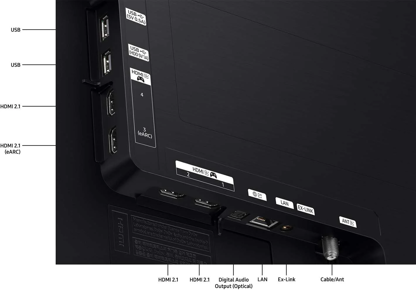 تلویزیون هوشمند 55 اینچ سامسونگ OLED 4K سری S95D با HDR Pro، Dolby Atmos، Object Tracking Sound+، Motion Xcelerator، Real Depth Enhancer و AI Upscaling - نسخه بین المللی تلویزیون هوشمند 55 اینچ سامسونگ OLED 4K سری S95D با HDR Pro، Dolby Atmos، Object Tracking Sound+، Motion Xcelerator، Real Depth Enhancer و AI Upscaling - نسخه بین المللی