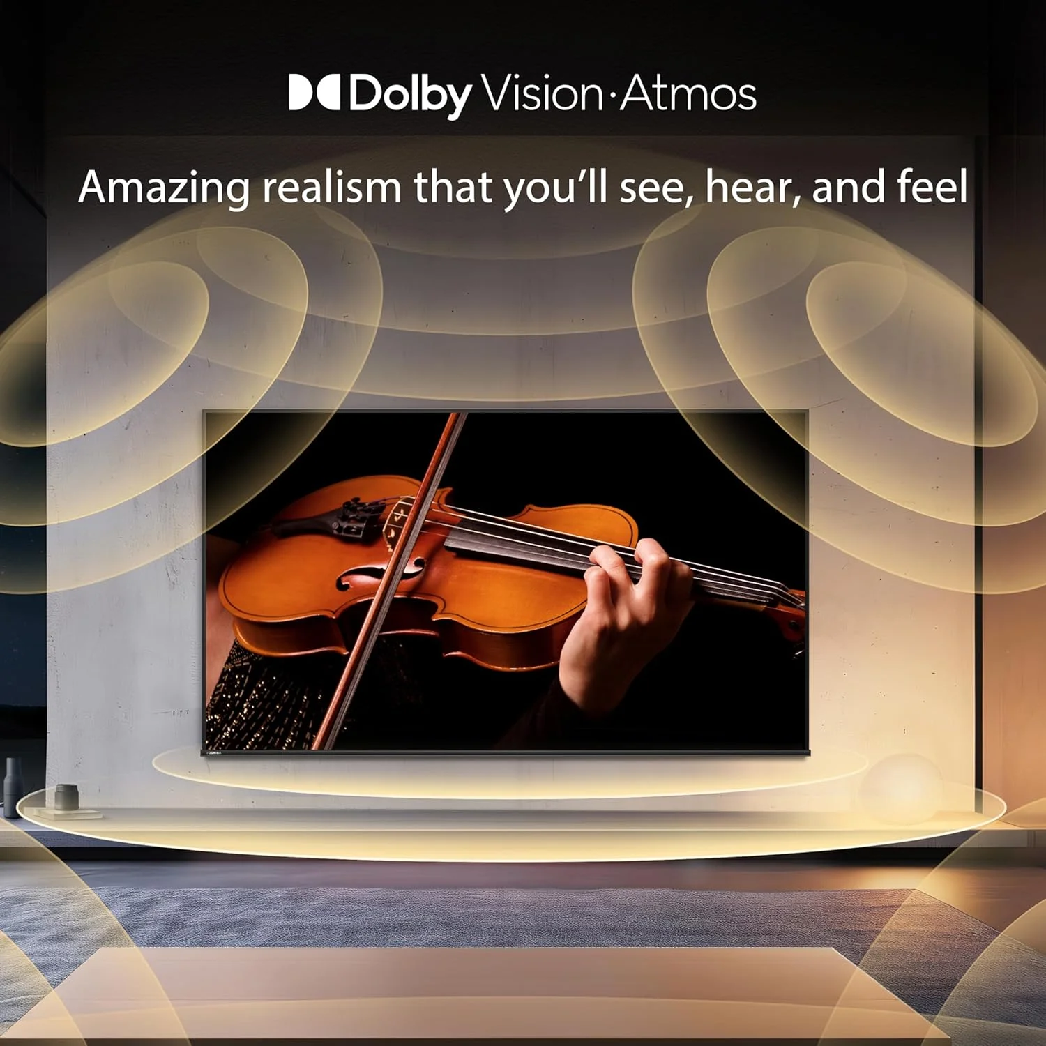 تلویزیون هوشمند 55 اینچ QLED توشیبا مدل C450M با نرخ نوسازی 60 هرتز - فناوری Quantom Dot Colour، ارتقاء کیفیت تصویر AI 4K، گیره ضد واژگونی، صدای REGZA Power، حالت بازی، حالت ورزشی، Ultimate Motion، Dolby Vision Atmos (مدل 2024) تلویزیون هوشمند 55 اینچ QLED توشیبا مدل C450M با نرخ نوسازی 60 هرتز - فناوری Quantom Dot Colour، ارتقاء کیفیت تصویر AI 4K، گیره ضد واژگونی، صدای REGZA Power، حالت بازی، حالت ورزشی، Ultimate Motion، Dolby Vision Atmos (مدل 2024)