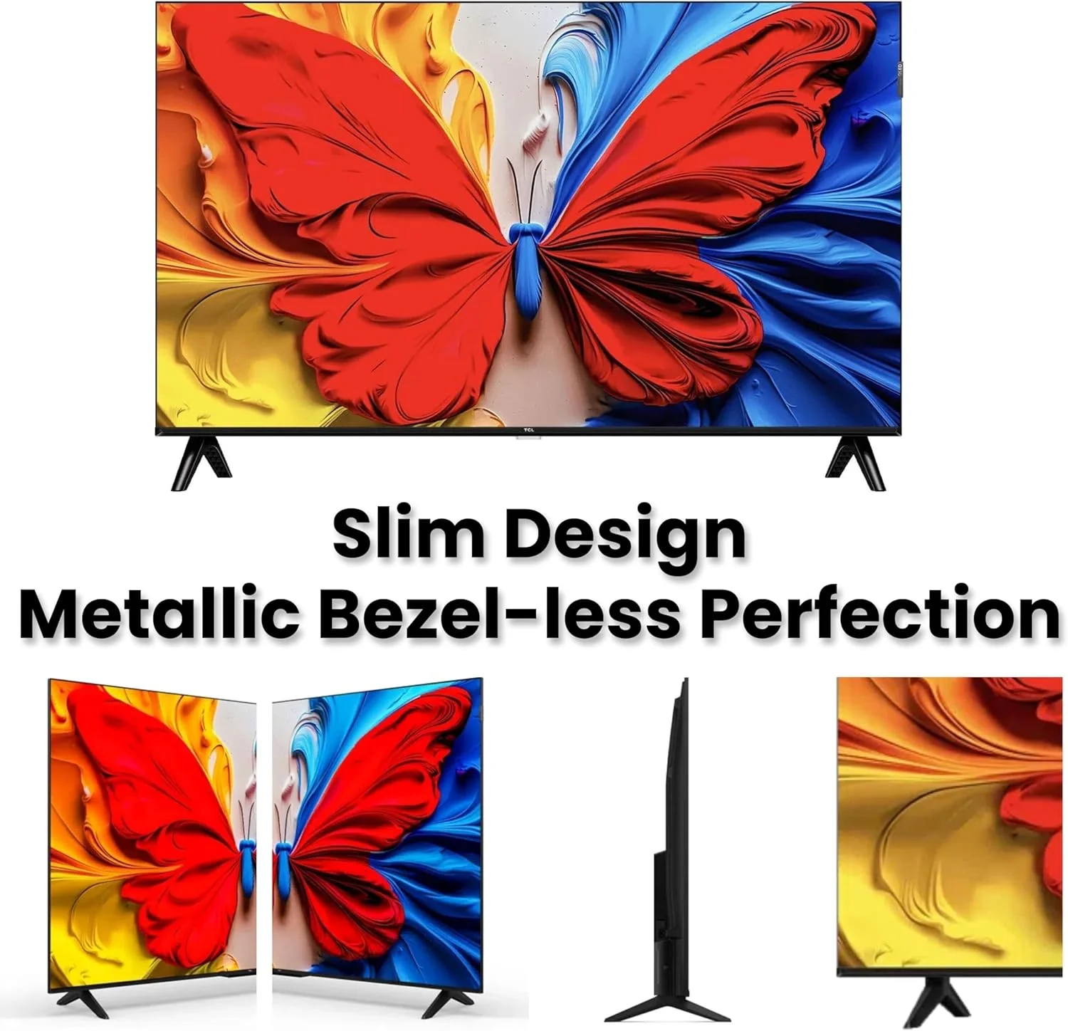 تلویزیون هوشمند کیولد فول اچ دی 50 اینچ تی سی ال مدل 50S5K (مدل 2025) – HDR10+، Dolby Audio، Google Voice، Chromecast داخلی، 60 هرتز، بلوتوث 5.0، Wi-Fi، طراحی باریک و بدون حاشیه فلزی تلویزیون هوشمند کیولد فول اچ دی 50 اینچ تی سی ال مدل 50S5K (مدل 2025) – HDR10+، Dolby Audio، Google Voice، Chromecast داخلی، 60 هرتز، بلوتوث 5.0، Wi-Fi، طراحی باریک و بدون حاشیه فلزی
