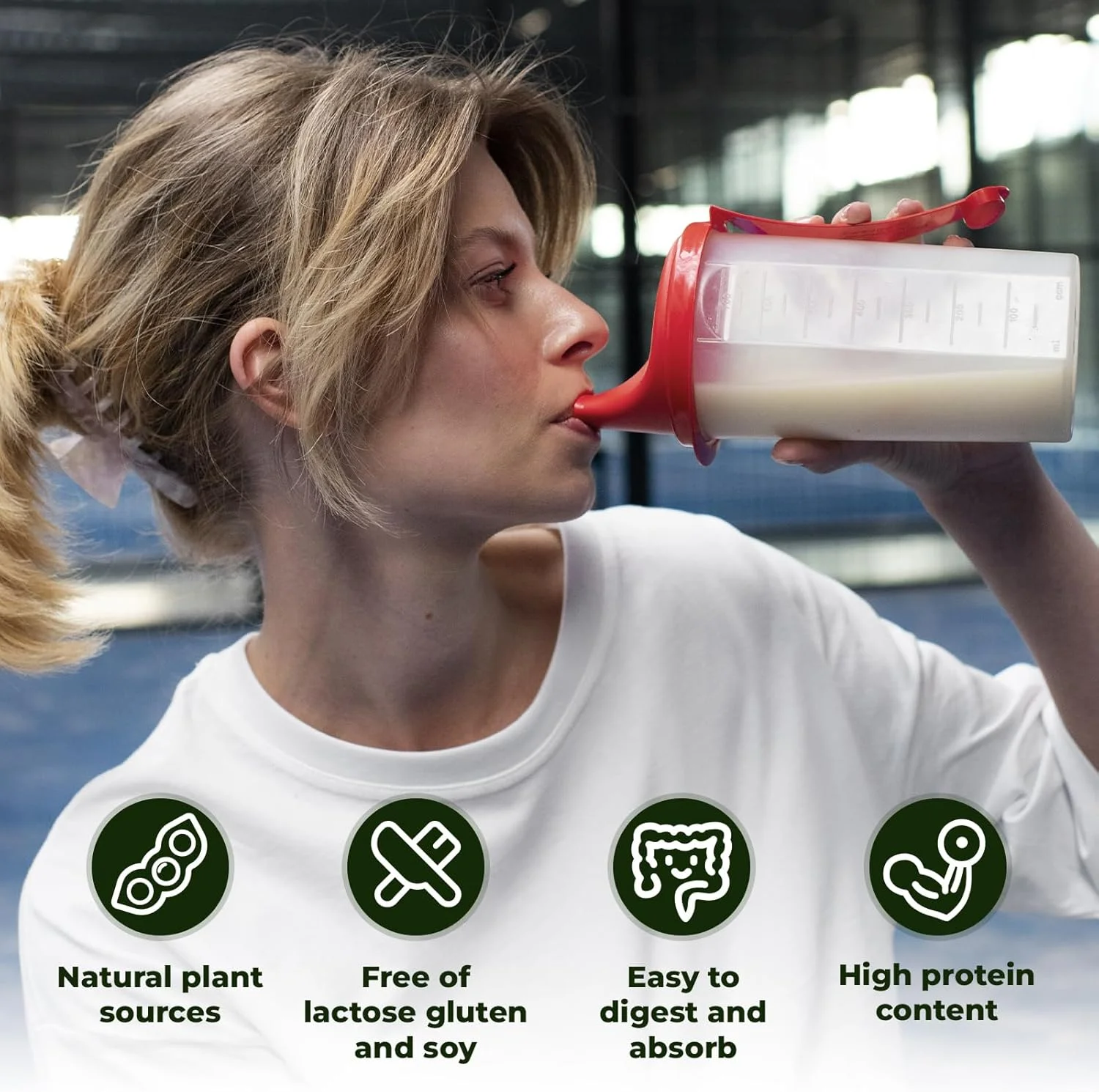 پودر پروتئین نخود فرنگی Angtai JN، ۲۴ گرم پروتئین گیاهی، بدون طعم، وگان، بدون گلوتن، غیر تراریخته، بدون شکر افزوده، فرم ایزوله با هضم آسان، ۹۰۰ گرم (۳۰ سروینگ)، ایده آل برای گیاهخواران، تناسب اندام پودر پروتئین نخود فرنگی Angtai JN، ۲۴ گرم پروتئین گیاهی، بدون طعم، وگان، بدون گلوتن، غیر تراریخته، بدون شکر افزوده، فرم ایزوله با هضم آسان، ۹۰۰ گرم (۳۰ سروینگ)، ایده آل برای گیاهخواران، تناسب اندام