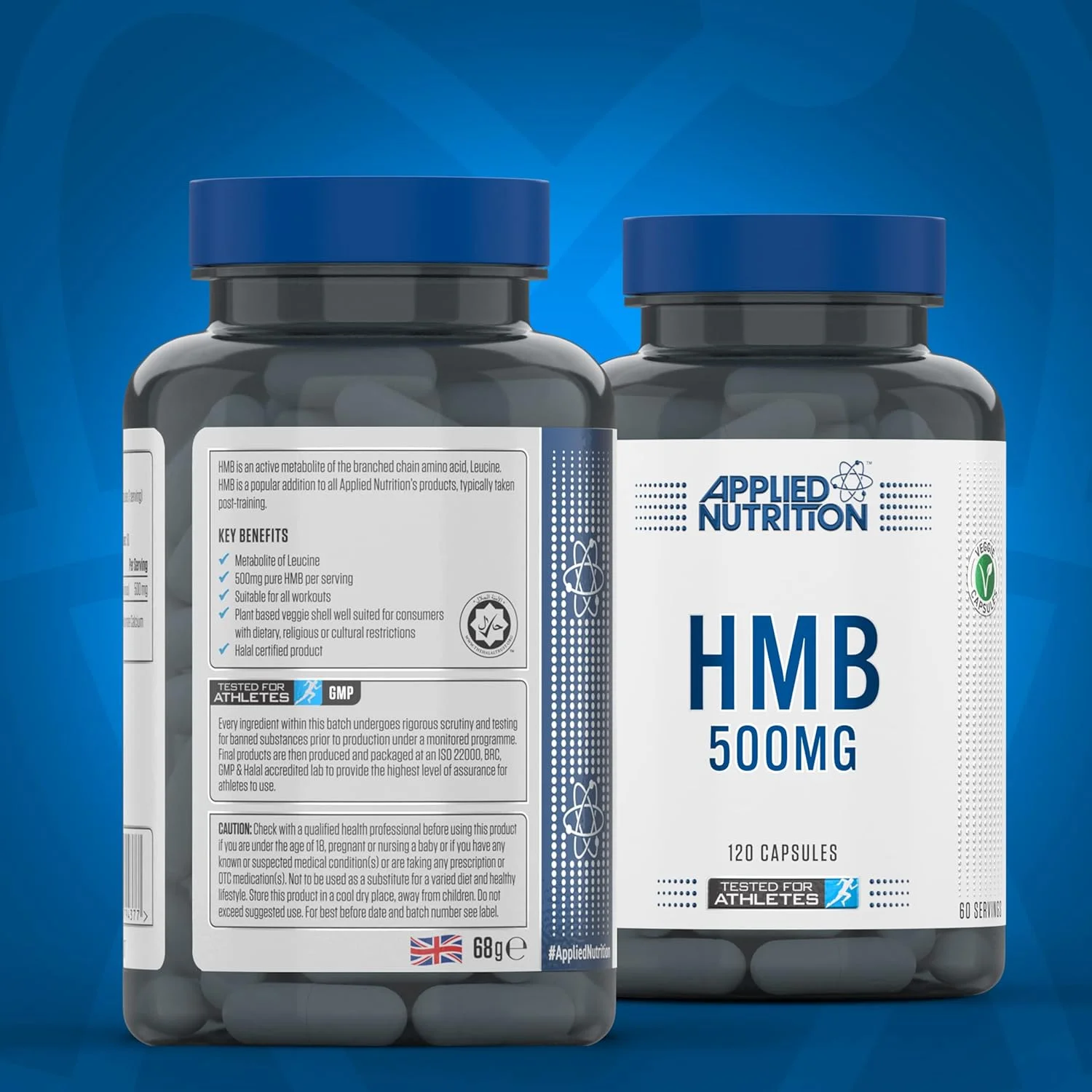 مکمل اچ ام بی Applied Nutrition - کپسول های اچ ام بی 500 میلی گرم، متابولیت لوسین، برای رشد و ترمیم عضلات (120 کپسول - 60 سروینگ) مکمل اچ ام بی Applied Nutrition - کپسول های اچ ام بی 500 میلی گرم، متابولیت لوسین، برای رشد و ترمیم عضلات (120 کپسول - 60 سروینگ)