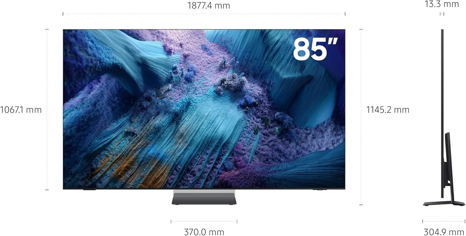 تلویزیون 85 اینچ Neo QLED سامسونگ، QN990F، 8K، Mini LED، پردازنده NQ8 AI Gen3، ارتقاء کیفیت تصویر 8K AI Pro، اتصال بیسیم One Connect، ضد انعکاس نور، تلویزیون هوشمند Samsung Vision AI، QA85QN990FUXZN (نسخه امارات متحده عربی - 2025) تلویزیون 85 اینچ Neo QLED سامسونگ، QN990F، 8K، Mini LED، پردازنده NQ8 AI Gen3، ارتقاء کیفیت تصویر 8K AI Pro، اتصال بیسیم One Connect، ضد انعکاس نور، تلویزیون هوشمند Samsung Vision AI، QA85QN990FUXZN (نسخه امارات متحده عربی - 2025)