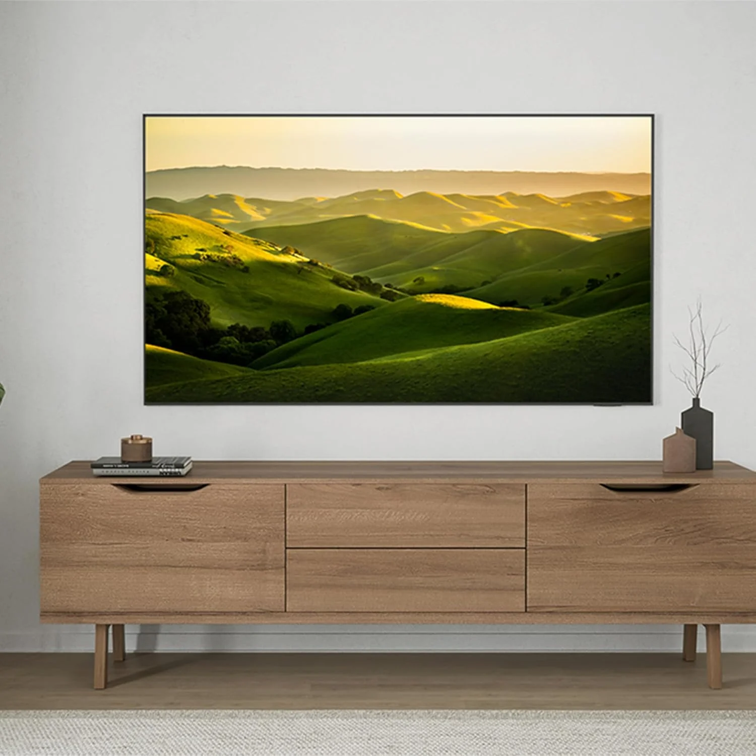 تلویزیون 85 اینچ کریستال UHD سامسونگ، DU7000، 4K، PurColor، ارتقاء کیفیت 4K، Samsung TV Plus، Q-Symphony، تلویزیون هوشمند Tizen، UA85DU7000UXZN (نسخه امارات متحده عربی - 2024)