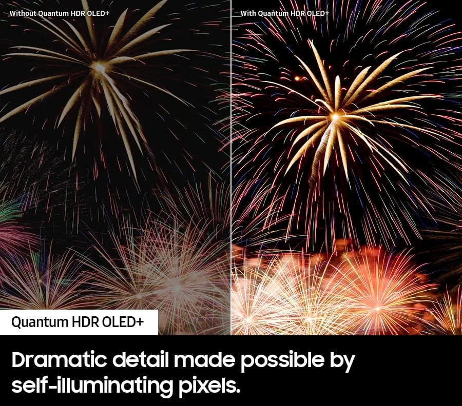 تلویزیون هوشمند 65 اینچ سامسونگ OLED 4K سری S95C با Quantum HDR، Dolby Atmos، Object Tracking Sound+، Q Symphony، Motion Xcelerator Turbo Pro، Gaming Hub و Alexa داخلی (QN65S95C)، تیتان مشکی تلویزیون هوشمند 65 اینچ سامسونگ OLED 4K سری S95C با Quantum HDR، Dolby Atmos، Object Tracking Sound+، Q Symphony، Motion Xcelerator Turbo Pro، Gaming Hub و Alexa داخلی (QN65S95C)، تیتان مشکی