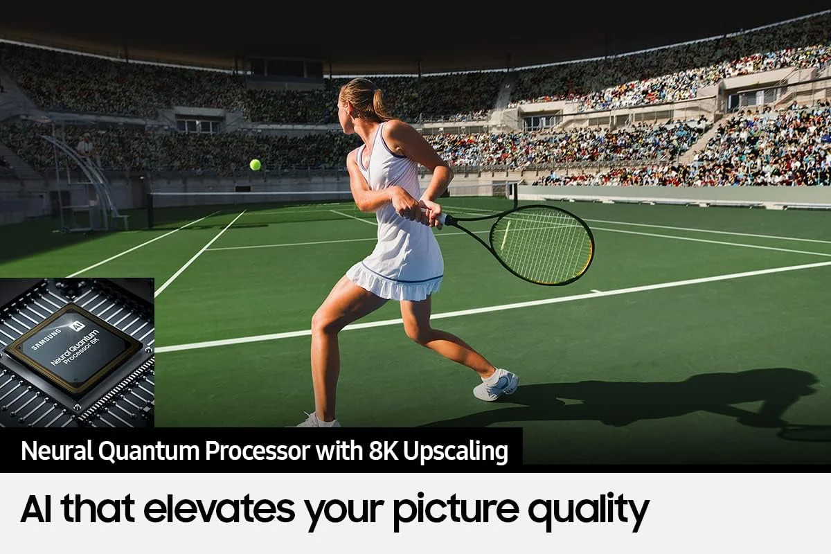 تلویزیون هوشمند 75 اینچی بازسازی شده سامسونگ Neo QLED 8K QN800B Series Mini LED Quantum HDR 32x Dolby Atmos Ultra Viewing Angle مدل 2022