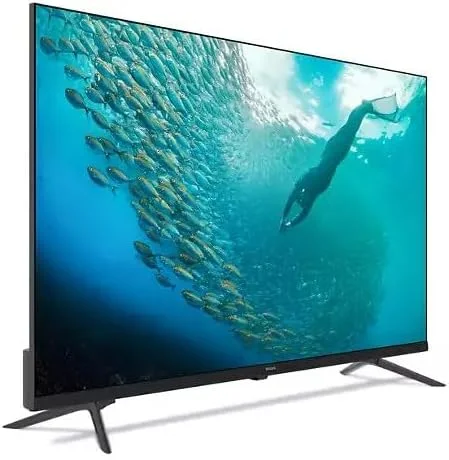 تلویزیون هوشمند 70 اینچ فیلیپس 4K Google TV سری 7100 مدل 70PUT7129/56، Dolby Vision + HDR 10، دستیار صوتی گوگل، یوتیوب، نتفلیکس، شهید، مدل 2024