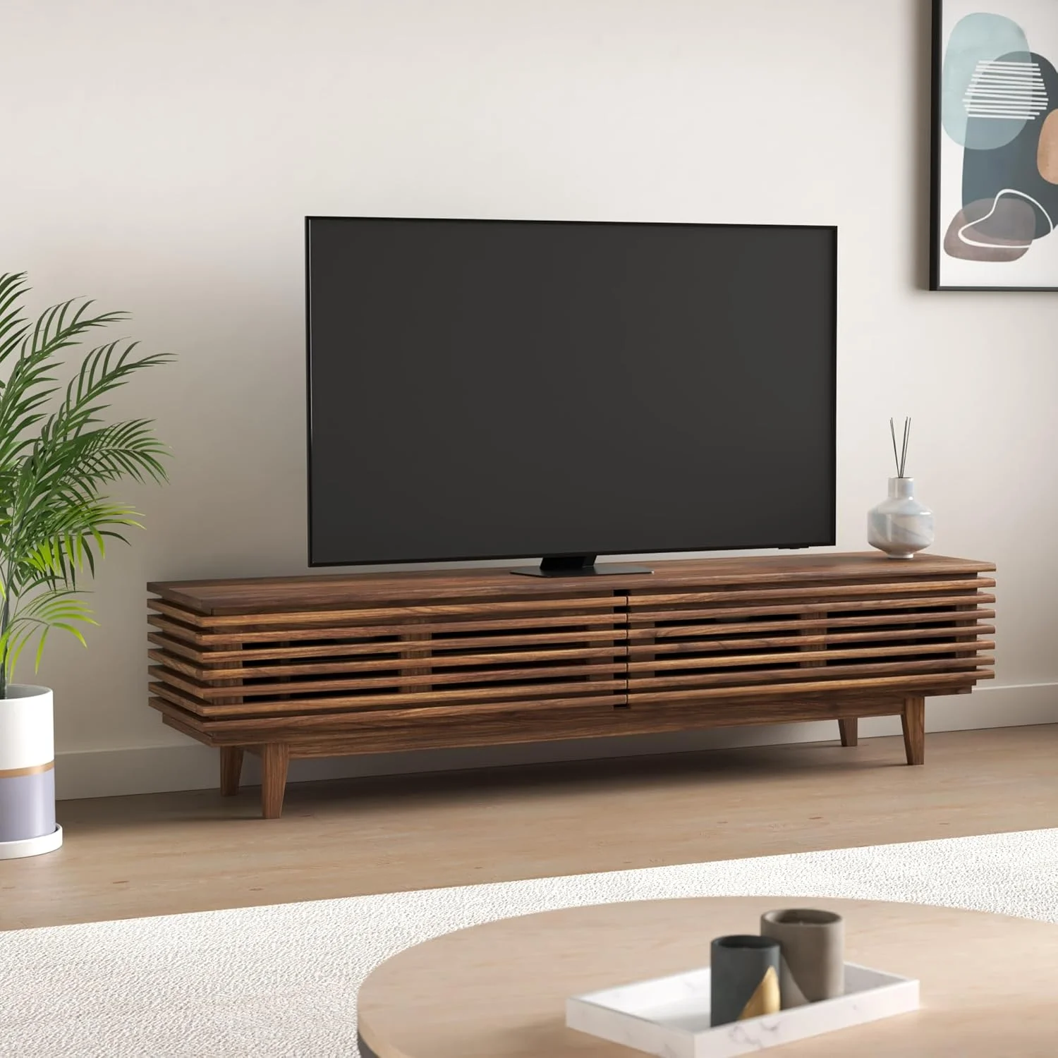 تلویزیون هوشمند سامسونگ Neo QLED، ۵۵ اینچ، مشکی تیتانیوم، پردازنده کوانتومی عصبی 4K، طراحی NeoSlim، OTS، QA55QN85C - نسخه بین المللی ۲۰۲۳ تلویزیون هوشمند سامسونگ Neo QLED، ۵۵ اینچ، مشکی تیتانیوم، پردازنده کوانتومی عصبی 4K، طراحی NeoSlim، OTS، QA55QN85C - نسخه بین المللی ۲۰۲۳