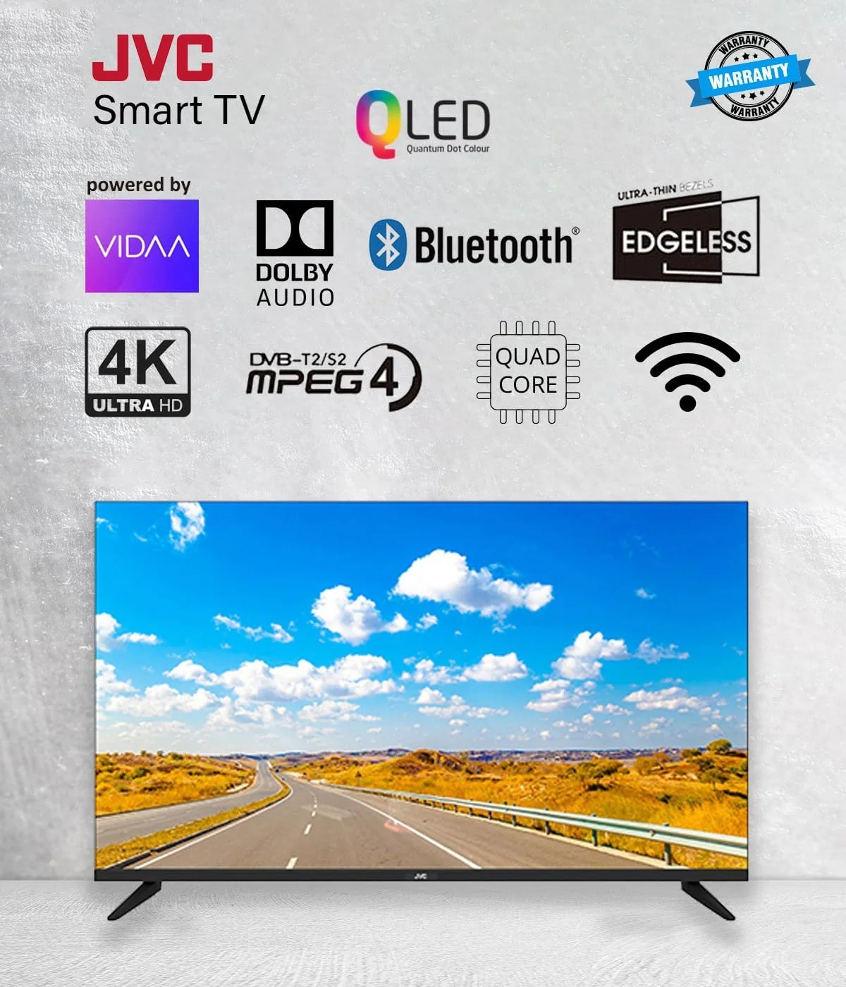 تلویزیون هوشمند 75 اینچ کیولد 4K UHD بدون حاشیه جیویسی، صدای دالبی، بلوتوث، ریموت کنترل صوتی، جدیدترین مدل 2025 – LT-75NQ7155 تلویزیون هوشمند 75 اینچ کیولد 4K UHD بدون حاشیه جیویسی، صدای دالبی، بلوتوث، ریموت کنترل صوتی، جدیدترین مدل 2025 – LT-75NQ7155