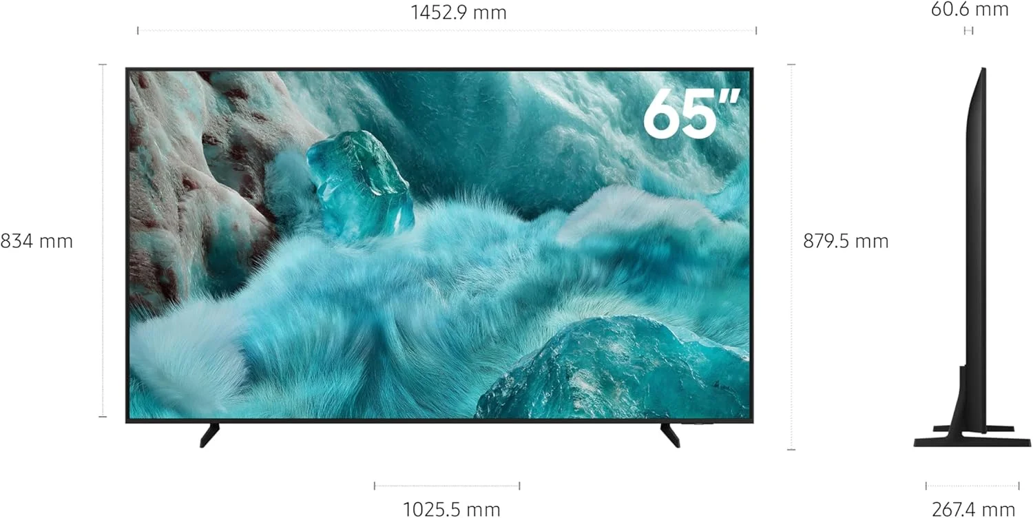 تلویزیون 65 اینچ QLED سامسونگ مدل Q7F، 4K، پردازنده هوش مصنوعی Q4، حجم رنگ 100% با Quantum Dot، امنیت Samsung Knox، محتوای رایگان بی پایان، تلویزیون هوشمند Samsung Vision AI، مدل QA65Q7FAAUXZN (نسخه امارات متحده عربی - 2025) تلویزیون 65 اینچ QLED سامسونگ مدل Q7F، 4K، پردازنده هوش مصنوعی Q4، حجم رنگ 100% با Quantum Dot، امنیت Samsung Knox، محتوای رایگان بی پایان، تلویزیون هوشمند Samsung Vision AI، مدل QA65Q7FAAUXZN (نسخه امارات متحده عربی - 2025)