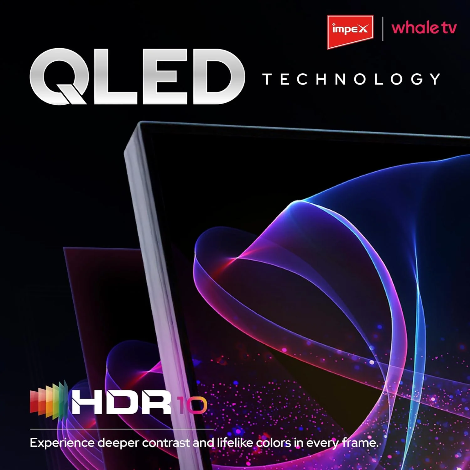 تلویزیون هوشمند 55 اینچی ایمپکس Whale OS مدل (Wios55Q)، تلویزیون UHD 4K، دستیار صوتی هوش مصنوعی ChatGPT، رم 1.5 گیگابایتی، حافظه 8 گیگابایتی، 2x HDMI، 2x USB، زاویه دید 176 درجه، پنل A+، نتفلیکس/پرایم/یوتیوب تلویزیون هوشمند 55 اینچی ایمپکس Whale OS مدل (Wios55Q)، تلویزیون UHD 4K، دستیار صوتی هوش مصنوعی ChatGPT، رم 1.5 گیگابایتی، حافظه 8 گیگابایتی، 2x HDMI، 2x USB، زاویه دید 176 درجه، پنل A+، نتفلیکس/پرایم/یوتیوب