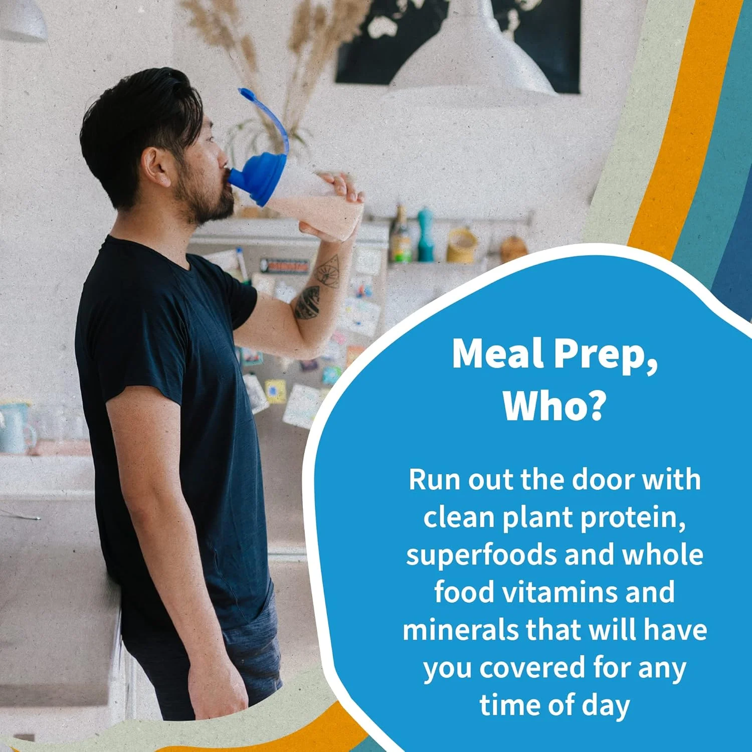 پودر جایگزین وعده غذایی Garden of Life با طعم وانیل، 14 سروینگ، پودر پروتئین گیاهی ارگانیک و خام، وگان، بدون گلوتن پودر جایگزین وعده غذایی Garden of Life با طعم وانیل، 14 سروینگ، پودر پروتئین گیاهی ارگانیک و خام، وگان، بدون گلوتن