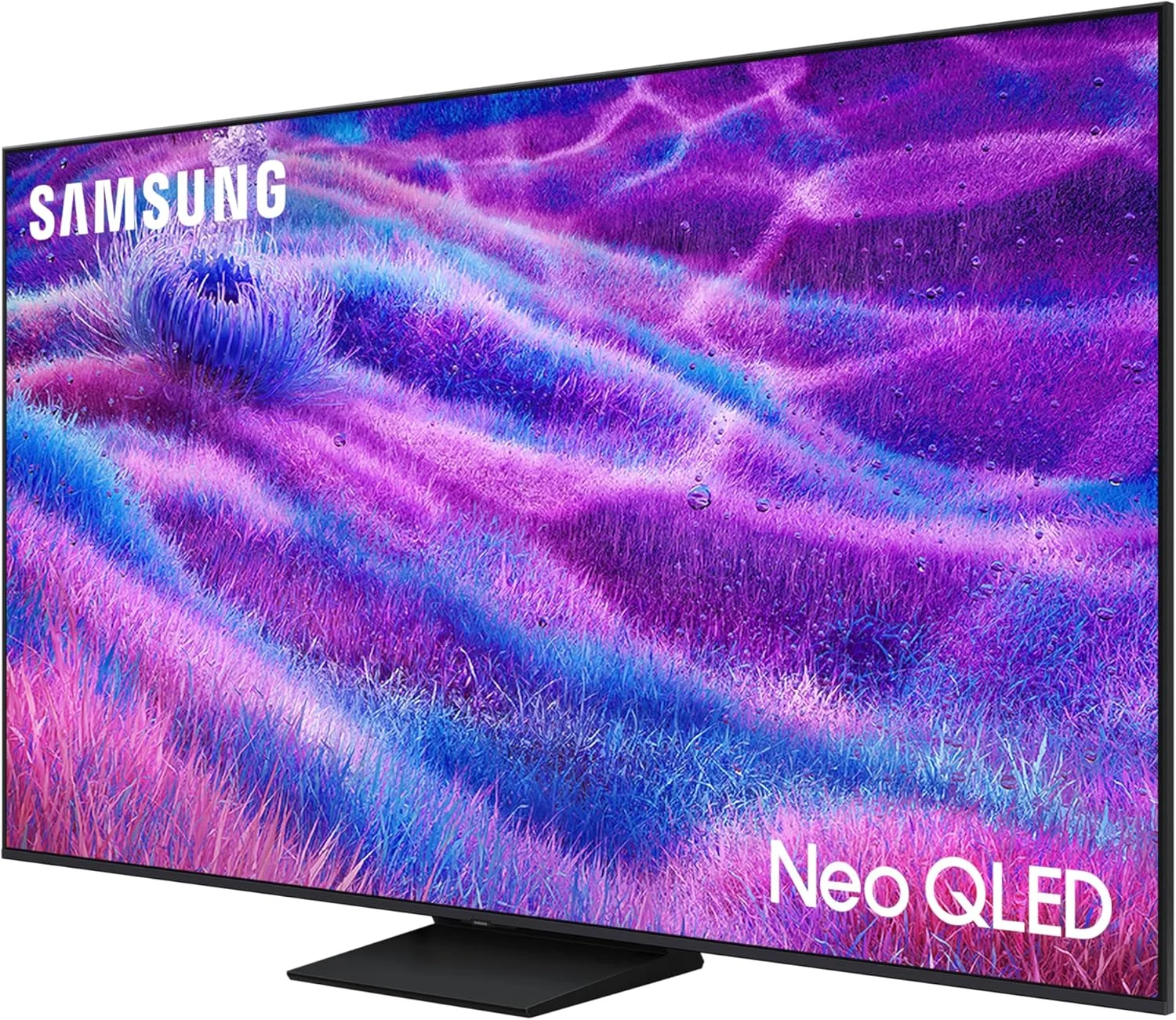 تلویزیون 75 اینچ Neo QLED سامسونگ، QN80F، 4K، Mini LED، پردازنده NQ4 AI Gen2، فناوری Quantum Matrix Core، ارتقاء کیفیت تصویر 4K AI، Dolby Atmos، تلویزیون هوشمند Samsung Vision AI، QA75QN80FAUXZN (نسخه امارات متحده عربی - 2025)
