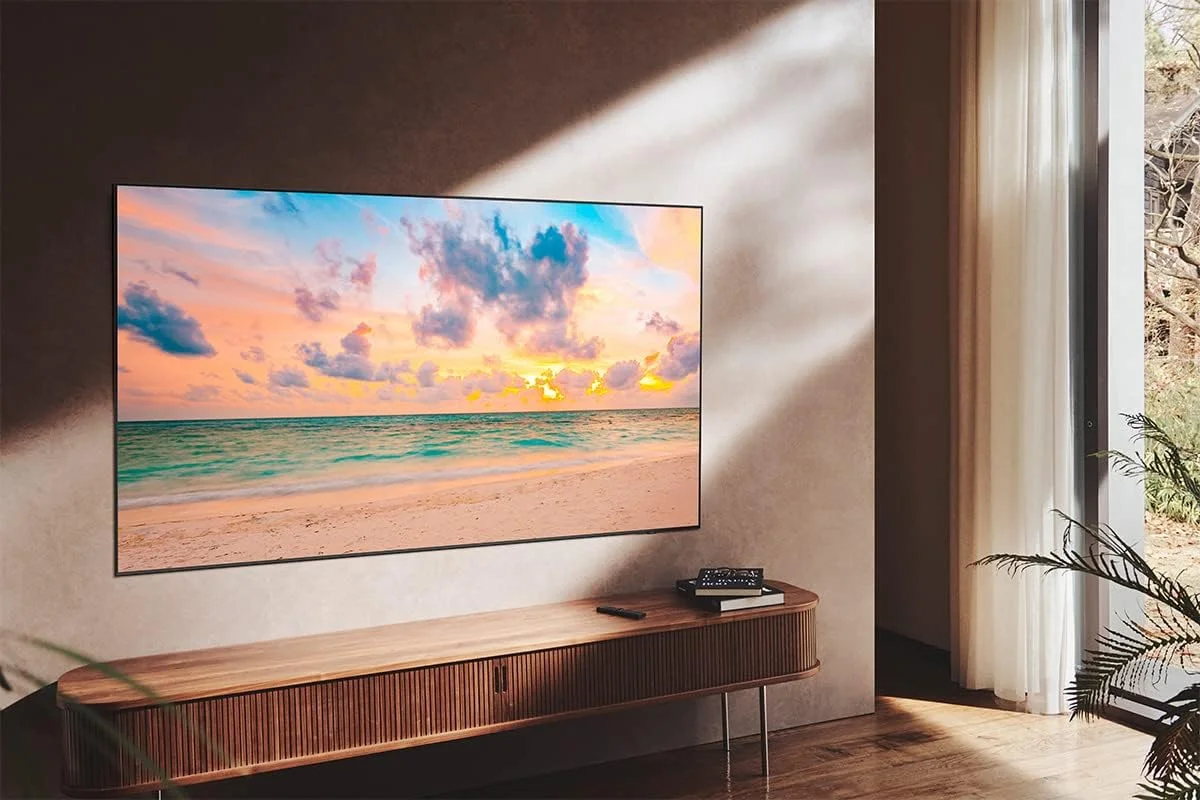 تلویزیون 55 اینچ سامسونگ Neo QLED 4K HDR Mini LED تیتان مشکی QA55QN90BAUXZN (مدل 2022 - نسخه امارات) تلویزیون 55 اینچ سامسونگ Neo QLED 4K HDR Mini LED تیتان مشکی QA55QN90BAUXZN (مدل 2022 - نسخه امارات)