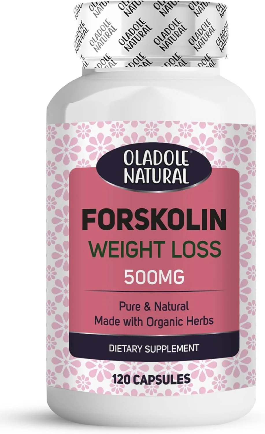 اولادول نچرال فورسکولین برای کاهش وزن - 500 میلی گرم (120 کپسول) | عصاره خالص فورسکولین برای مدیریت وزن، مکمل گیاهی ممتاز برای تقویت هضم، سلامت قلب | غیر GMO، بدون گلوتن اولادول نچرال فورسکولین برای کاهش وزن - 500 میلی گرم (120 کپسول) | عصاره خالص فورسکولین برای مدیریت وزن، مکمل گیاهی ممتاز برای تقویت هضم، سلامت قلب | غیر GMO، بدون گلوتن