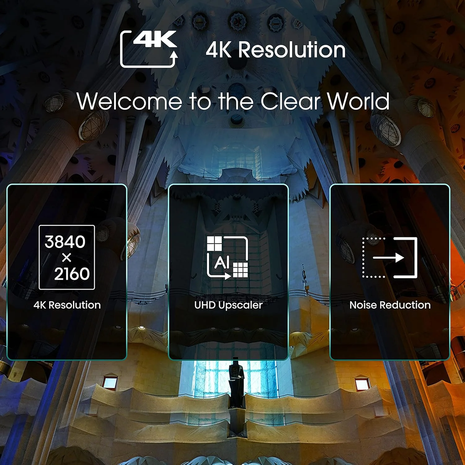 تلویزیون هوشمند 4K UHD هایسنس مدل 43A6BGTUK با Dolby Vision HDR، DTS Virtual X، یوتیوب، نتفلیکس، دیزنی پلاس، Freeview Play و الکسا، بلوتوث و وای فای (مدل جدید 2022)، مشکی، 43 اینچ تلویزیون هوشمند 4K UHD هایسنس مدل 43A6BGTUK با Dolby Vision HDR، DTS Virtual X، یوتیوب، نتفلیکس، دیزنی پلاس، Freeview Play و الکسا، بلوتوث و وای فای (مدل جدید 2022)، مشکی، 43 اینچ