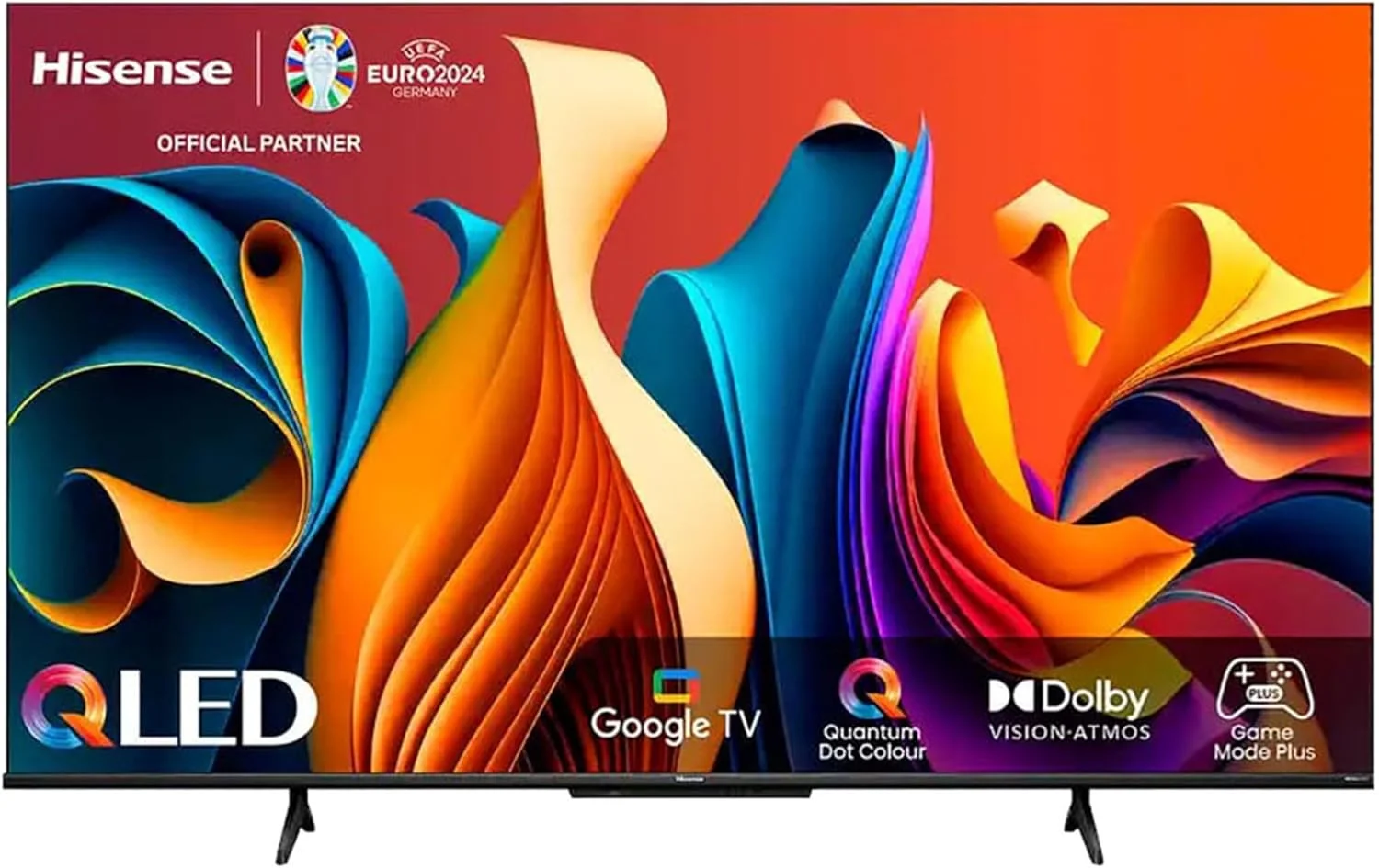 تلویزیون هوشمند 65 اینچ Hisense QLED مدل Q6N - رنگ نقطه کوانتومی، تصویر هوش مصنوعی، Dolby Vision، Dolby Atmos، اشتراک گذاری به تلویزیون، کنترل صوتی، حالت فیلمساز، یوتیوب، نتفلیکس، دیزنی پلاس و شاهد، 65Q6N (نسخه امارات متحده عربی 2024)