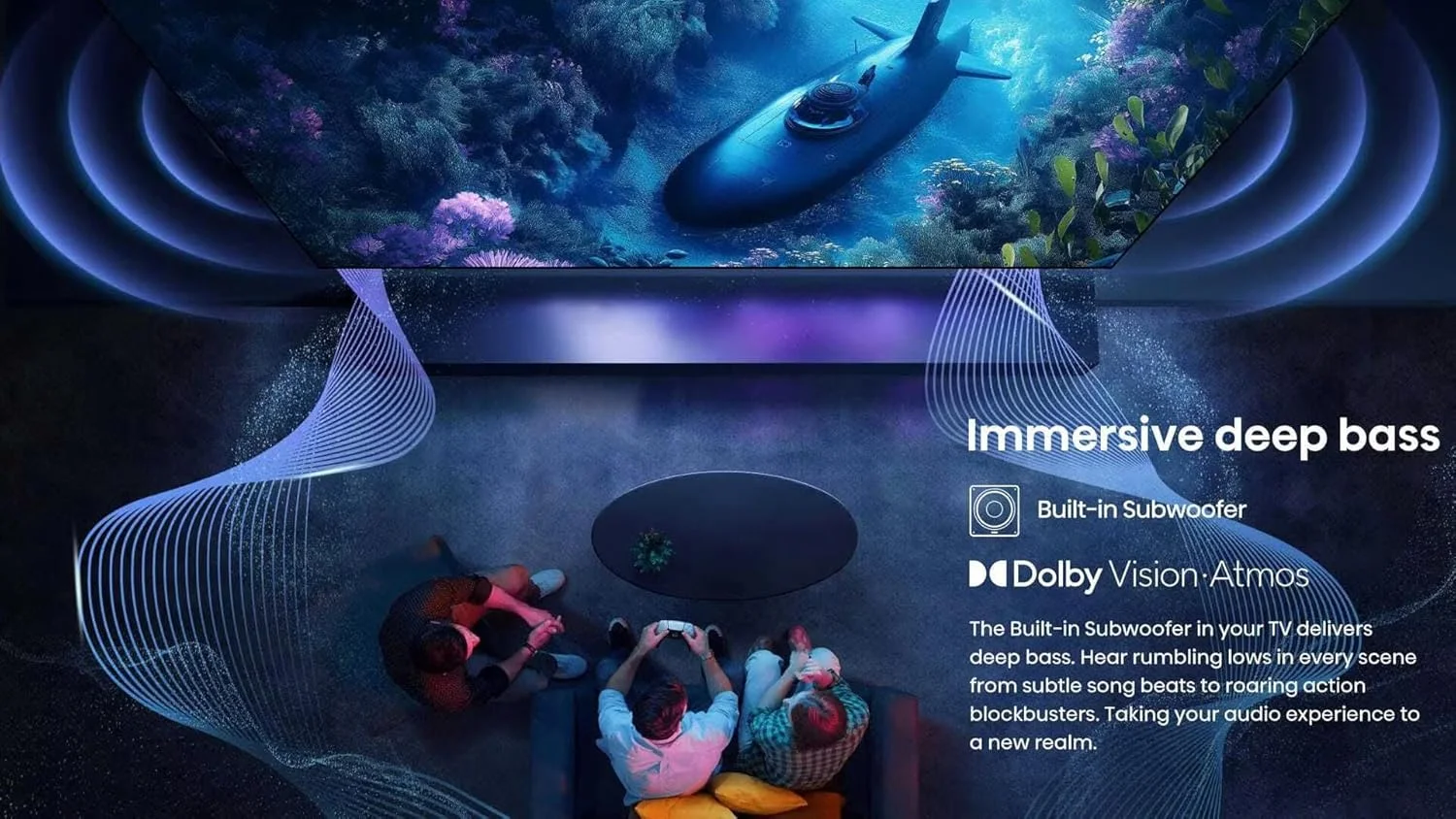 تلویزیون هوشمند 100 اینچی هایسنس 4K QLED – بهترین برای سینمای خانگی و گیمینگ | حالت بازی 144 هرتز، VRR، رنگ QLED، Dolby Vision & Atmos، تصویر AI، HDR10+، Netflix & Prime Video (100Q7Q - 2025) تلویزیون هوشمند 100 اینچی هایسنس 4K QLED – بهترین برای سینمای خانگی و گیمینگ | حالت بازی 144 هرتز، VRR، رنگ QLED، Dolby Vision & Atmos، تصویر AI، HDR10+، Netflix & Prime Video (100Q7Q - 2025)