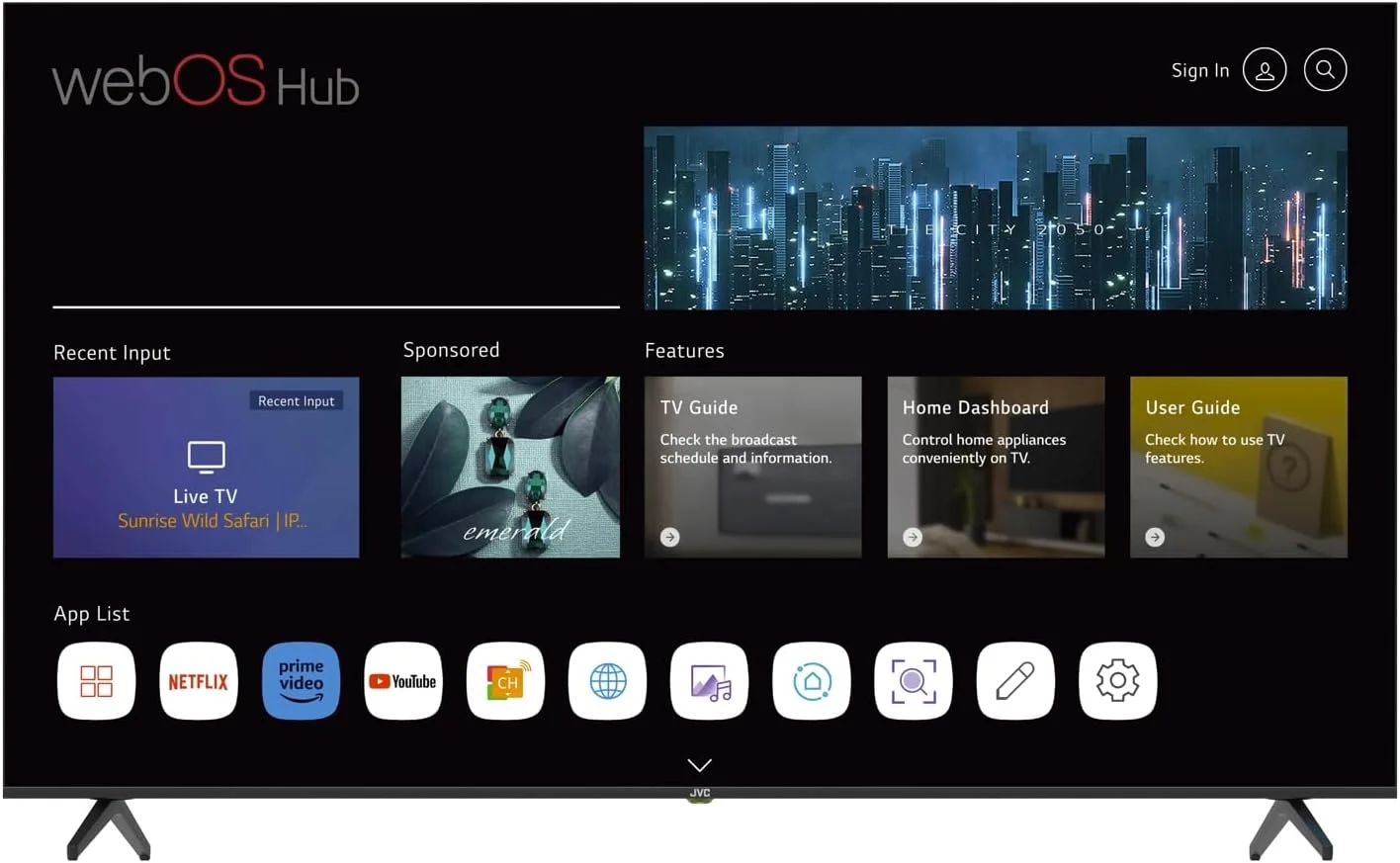 تلویزیون هوشمند 75 اینچ کیولد 4K UHD جی وی سی | تلویزیون WebOS Hub بدون حاشیه با ریموت جادویی، بلوتوث، Dolby Audio، Apple Airplay، پردازنده چهار هسته ای، WiFi - LT-75NQ7155W تلویزیون هوشمند 75 اینچ کیولد 4K UHD جی وی سی | تلویزیون WebOS Hub بدون حاشیه با ریموت جادویی، بلوتوث، Dolby Audio، Apple Airplay، پردازنده چهار هسته ای، WiFi - LT-75NQ7155W