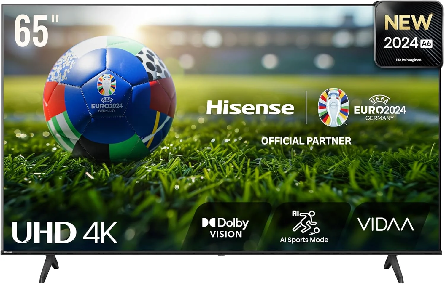 تلویزیون هوشمند 65 اینچی هایسنس سری Q7 مدل 2024 با فناوری کوانتوم دات 4K UHD VIDAA (مدل 65Q7N) - QLED، نرخ نوسازی 144 هرتز، نوردهی موضعی کامل، حالت بازی حرفه ای، سازگاری با الکسا (نسخه بین المللی) (بازسازی شده) تلویزیون هوشمند 65 اینچی هایسنس سری Q7 مدل 2024 با فناوری کوانتوم دات 4K UHD VIDAA (مدل 65Q7N) - QLED، نرخ نوسازی 144 هرتز، نوردهی موضعی کامل، حالت بازی حرفه ای، سازگاری با الکسا (نسخه بین المللی) (بازسازی شده)