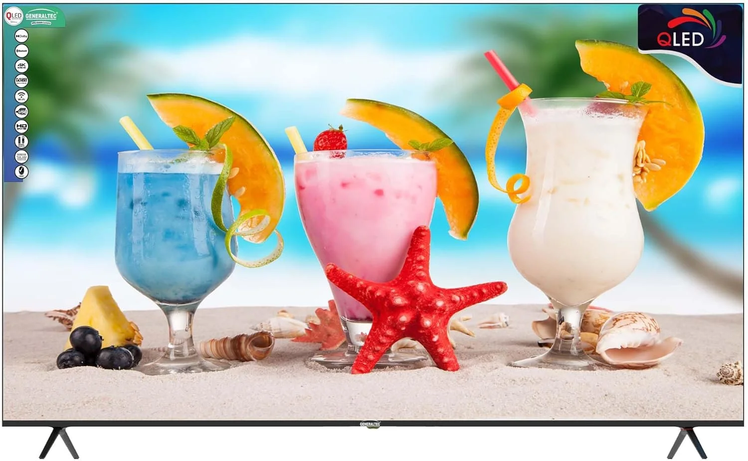 تلویزیون هوشمند 85 اینچی 4K QLED جنرال تک با WebOS، ریموت جادویی، بلوتوث، مدل 2024-GQLED85WOS، دارای 2 ریموت کنترل، طراحی صفحه نمایش سینمایی، Dolby Audio، کنترل صوتی هوشمند، برنامه های YouTube، Netflix، Shahid تلویزیون هوشمند 85 اینچی 4K QLED جنرال تک با WebOS، ریموت جادویی، بلوتوث، مدل 2024-GQLED85WOS، دارای 2 ریموت کنترل، طراحی صفحه نمایش سینمایی، Dolby Audio، کنترل صوتی هوشمند، برنامه های YouTube، Netflix، Shahid