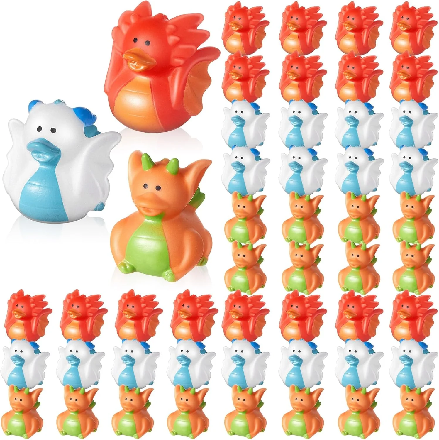 24 عدد اردک لاستیکی اژدها، 2 اینچی، اسباب بازی حمام اردک لاستیکی بامزه، اسباب بازی اردک کوچک، اردک های مینیاتوری شناور فله ای برای هدایای مهمانی تولد اژدها، تزئینات استخر ساحلی تابستانی، 3 مدل 24 عدد اردک لاستیکی اژدها، 2 اینچی، اسباب بازی حمام اردک لاستیکی بامزه، اسباب بازی اردک کوچک، اردک های مینیاتوری شناور فله ای برای هدایای مهمانی تولد اژدها، تزئینات استخر ساحلی تابستانی، 3 مدل