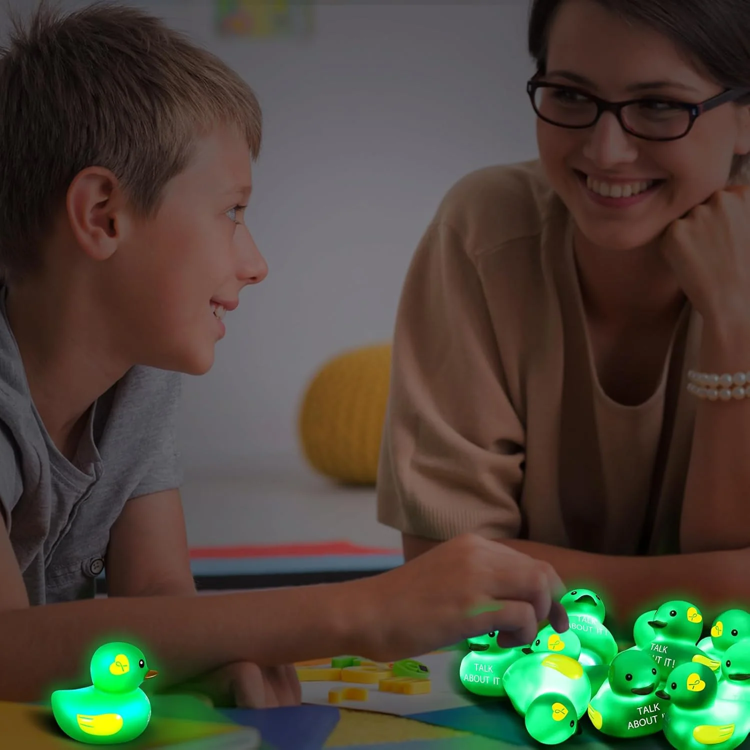 اردک های لاستیکی روشنایی دار Deekin، بسته 100 عددی، آگاهی از سلامت روان، روبان سبز 2 اینچی، اردک های لاستیکی کوچک و بامزه، اسباب بازی درخشان، هدیه برای مهمانی های جمع آوری کمک های مالی اردک های لاستیکی روشنایی دار Deekin، بسته 100 عددی، آگاهی از سلامت روان، روبان سبز 2 اینچی، اردک های لاستیکی کوچک و بامزه، اسباب بازی درخشان، هدیه برای مهمانی های جمع آوری کمک های مالی