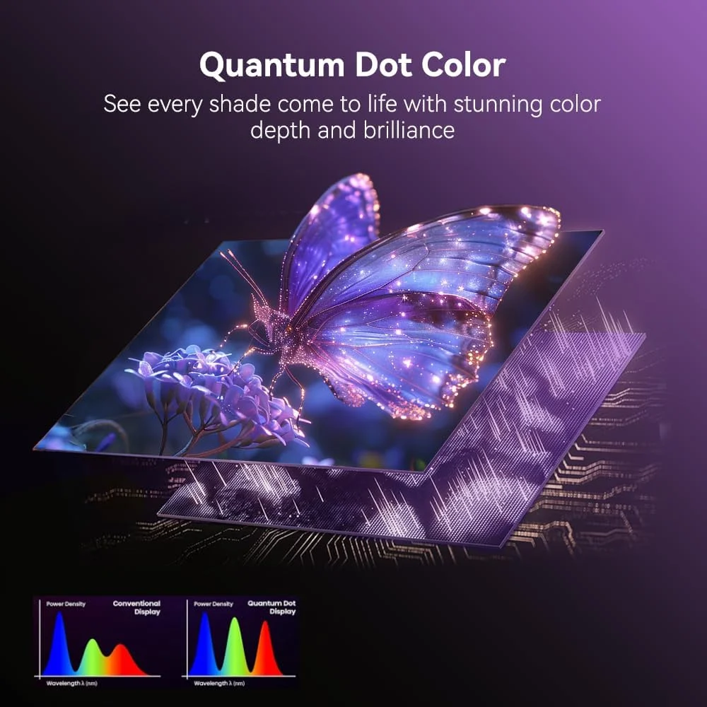 تلویزیون هوشمند 75 اینچ فورکی HDR10+ WebOS استار ترک Ultra QLED | پایه فلزی مرکزی | حجم رنگ 110% با Quantum Dot | صفحه نمایش فوق العاده روشن 400 نیتی | Vision Atmos | AirPlay، ریموت کنترل Air Mouse تلویزیون هوشمند 75 اینچ فورکی HDR10+ WebOS استار ترک Ultra QLED | پایه فلزی مرکزی | حجم رنگ 110% با Quantum Dot | صفحه نمایش فوق العاده روشن 400 نیتی | Vision Atmos | AirPlay، ریموت کنترل Air Mouse