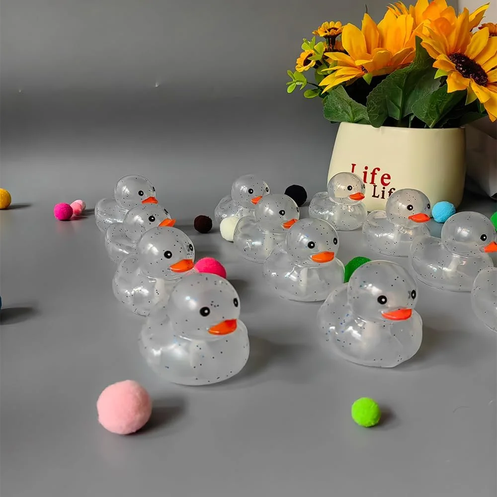 اردک های لاستیکی حمام YUERFEILA، اسباب بازی اردک برای کودکان نوپا پسران دختران، اردک های زرد شناور و صدادار، تزئینات اردک برای جشن نوزاد، هدیه مهمانی اردک های لاستیکی حمام YUERFEILA، اسباب بازی اردک برای کودکان نوپا پسران دختران، اردک های زرد شناور و صدادار، تزئینات اردک برای جشن نوزاد، هدیه مهمانی