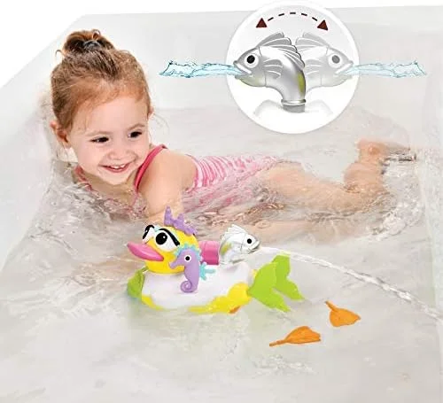 اسباب بازی حمام اردک جت پری دریایی یوکیدو با آبپاش قدرتمند - توسعه حسی و سرگرمی در زمان حمام برای کودکان - اسباب بازی حمام با باتری و 15 قطعه - 2 سال به بالا اسباب بازی حمام اردک جت پری دریایی یوکیدو با آبپاش قدرتمند - توسعه حسی و سرگرمی در زمان حمام برای کودکان - اسباب بازی حمام با باتری و 15 قطعه - 2 سال به بالا