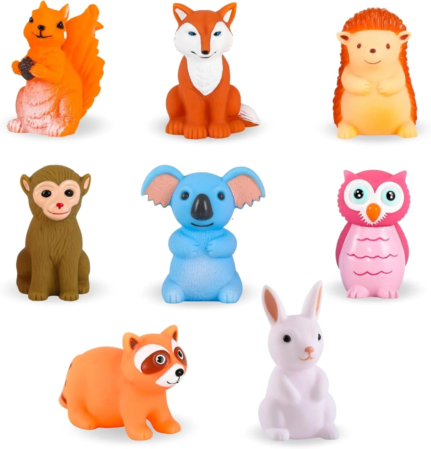 مجموعه اسباب بازی حمام حیوانات ۸ عددی XY-WQ