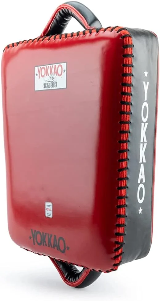 محافظ ساق پا یوکائو مدل LOW KICK مشکی قرمز