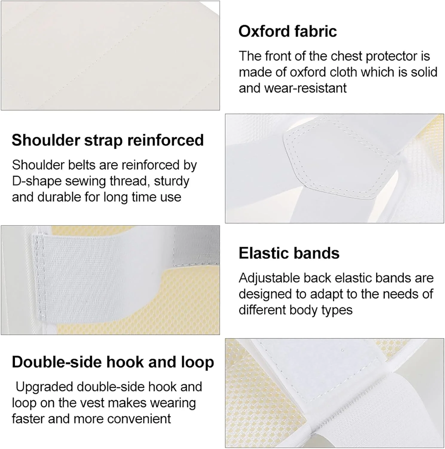 محافظ سینه کاراته یونیسکس Yctze برای بزرگسالان و کودکان، محافظ سینه تکواندو، ایده آل برای تمرینات بوکس و کاراته محافظ سینه کاراته یونیسکس Yctze برای بزرگسالان و کودکان، محافظ سینه تکواندو، ایده آل برای تمرینات بوکس و کاراته