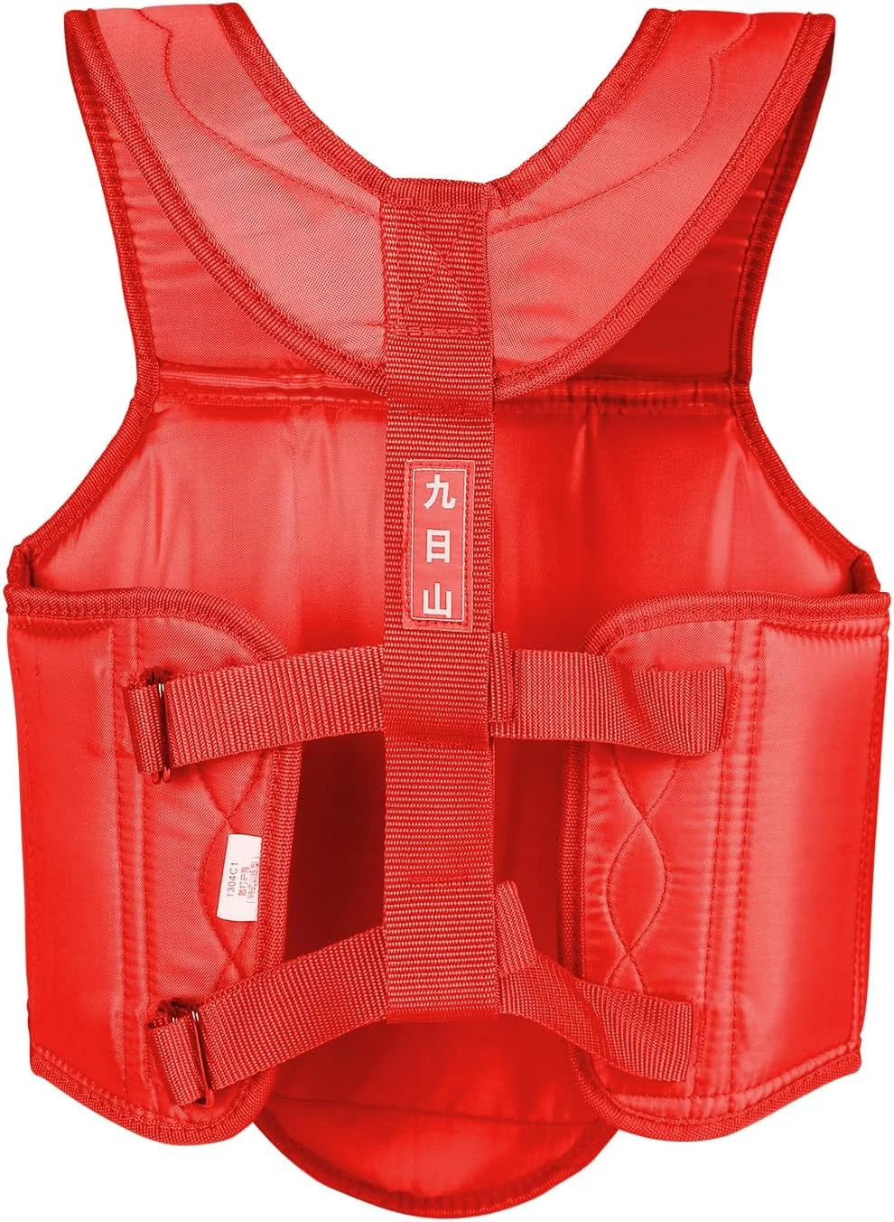 محافظ سینه هنرهای رزمی Wesing موی تای بوکس MMA ساندا (قرمز، M)