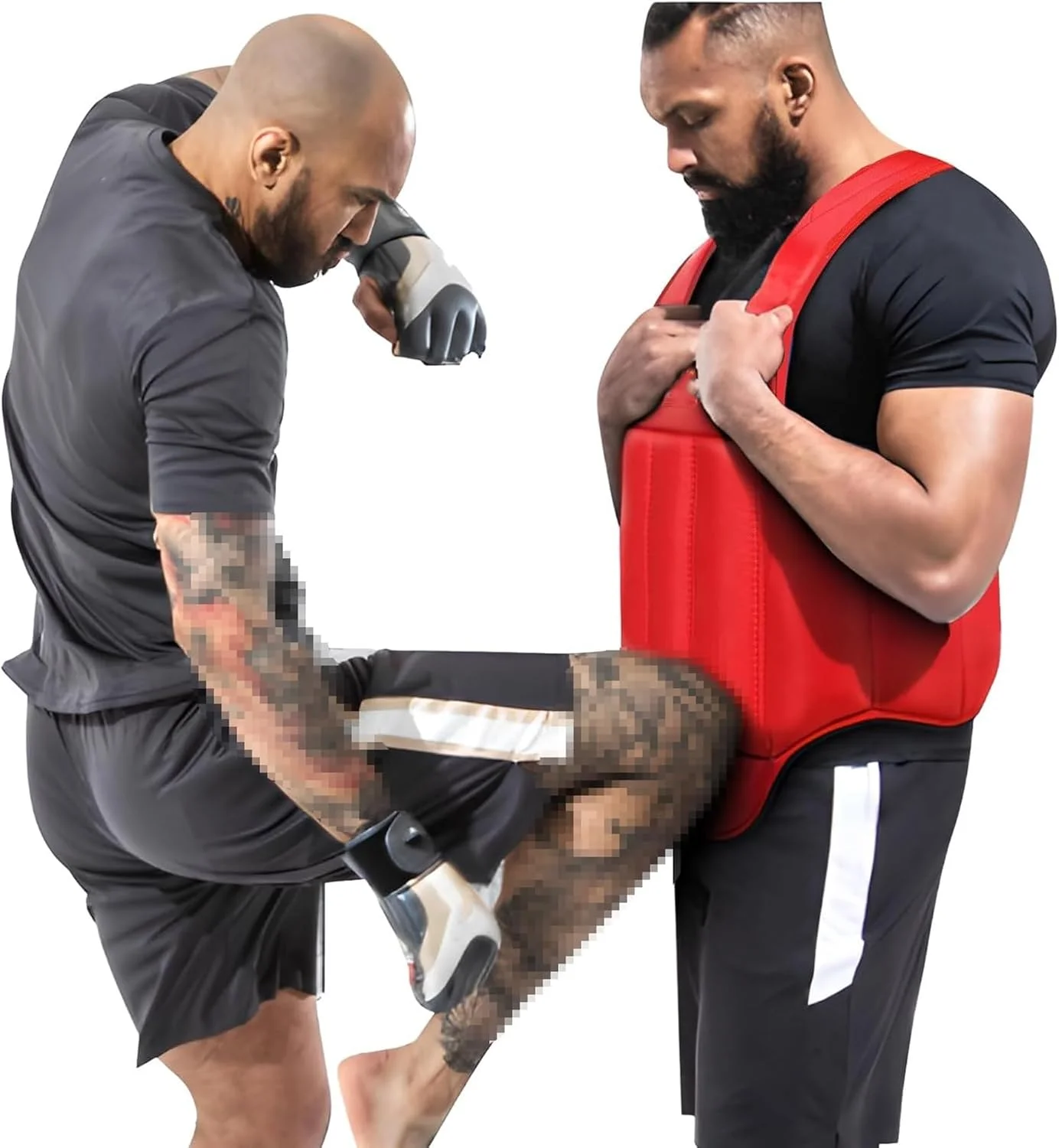 محافظ سینه هنرهای رزمی و موی تای تایلندی فروشگاه سفید، مناسب برای هنرهای رزمی، بوکس، MMA، موی تای تایلندی، ساندا و تمام ورزش هایی که نیاز به محافظت از سینه دارند. (سایز: L)