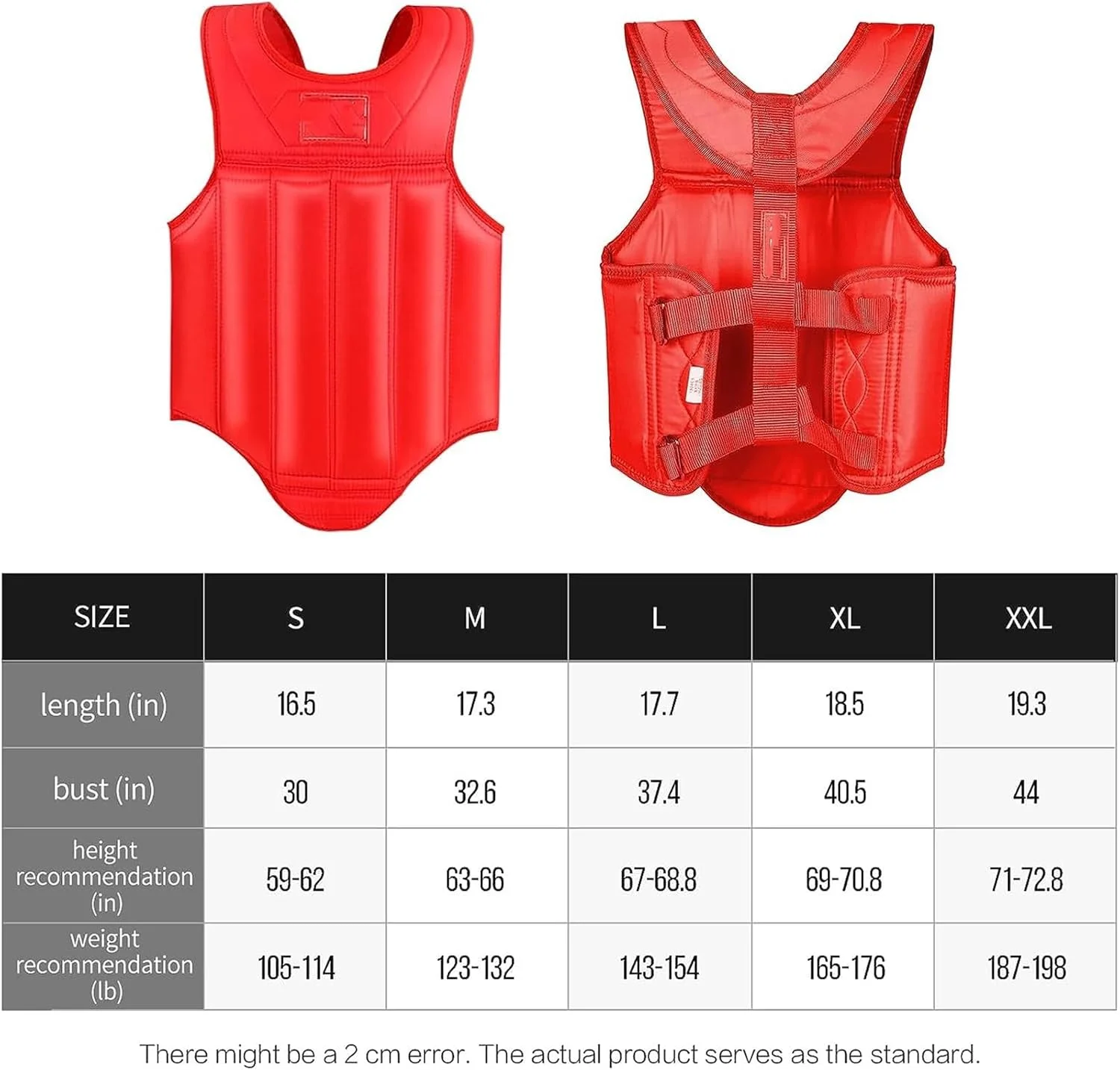 محافظ سینه هنرهای رزمی و موی تای تایلندی فروشگاه سفید، مناسب برای هنرهای رزمی، بوکس، MMA، موی تای تایلندی، ساندا و تمام ورزش هایی که نیاز به محافظت از سینه دارند. (سایز: L)