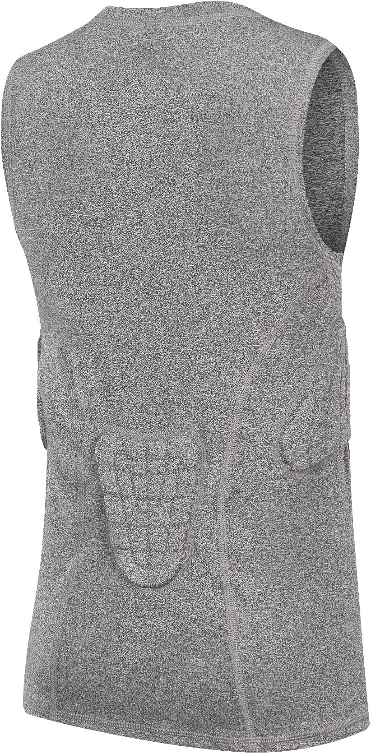 تاپ ورزشی محافظ سینه و دنده نوجوانان برای فوتبال و بیسبال تاپ ورزشی محافظ سینه و دنده نوجوانان برای فوتبال و بیسبال