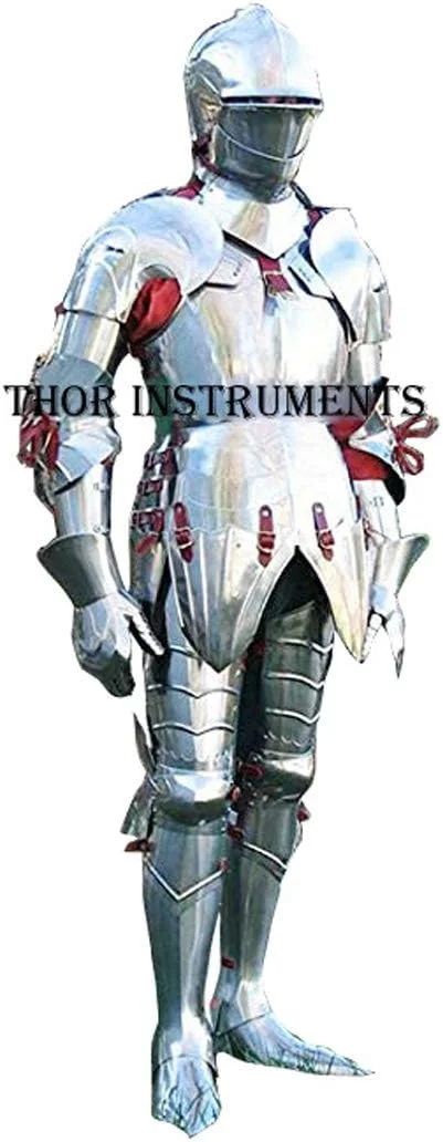 زره پوشیدنی کامل شوالیه، مدل قرون وسطایی، مناسب LARP