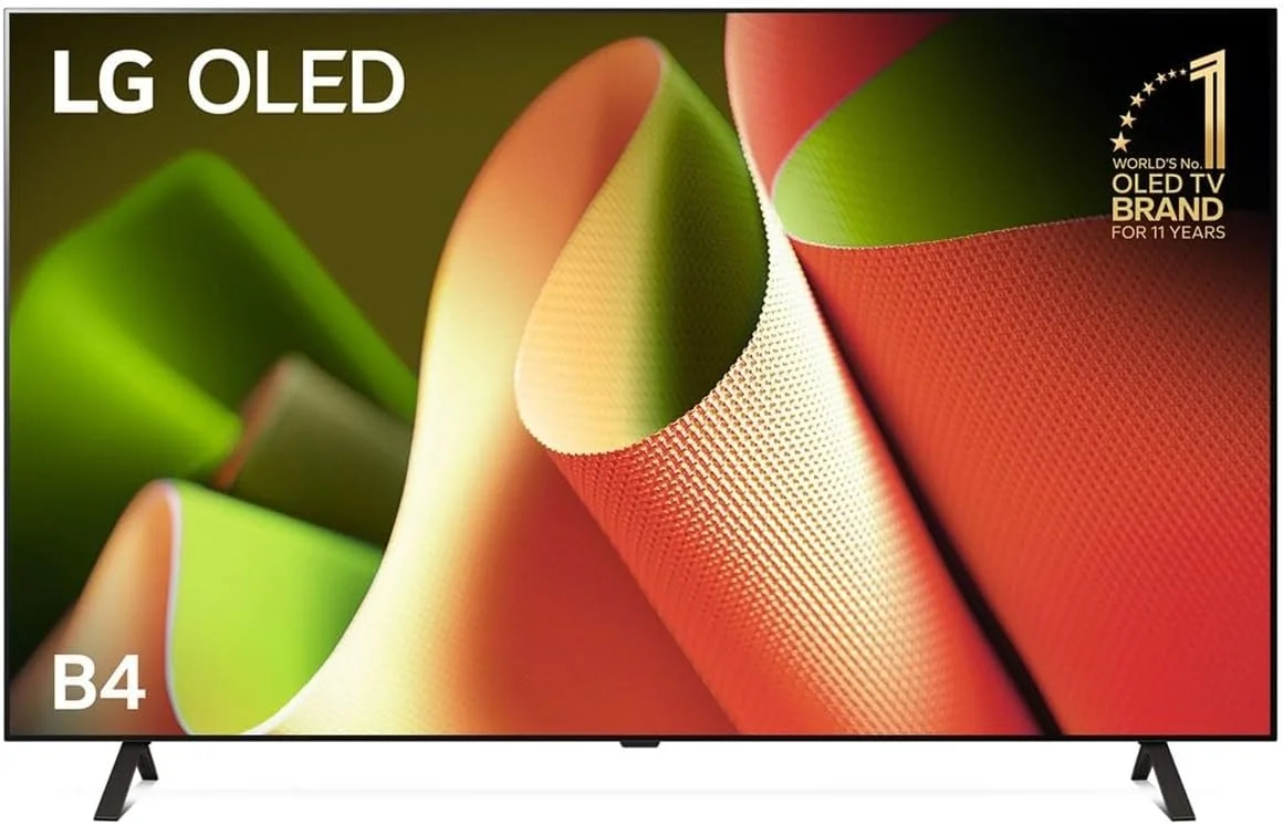 باندل تلویزیون 65 اینچ LG مدل OLED65B46LA + ساندبار LG مدل S20A | دالبی دیجیتال | 2.0 کانال، تلویزیون هوشمند 4K Ultra HD OLED با هوش مصنوعی ThinQ، الکسا و دستیار گوگل، HDMI 2.1، حالت بازی 2024 سایز 65 اینچ