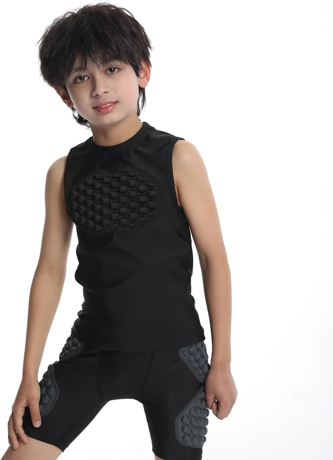 تیشرت محافظ سینه بیسبال Topeter برای کودکان و نوجوانان، محافظ قلب و جناغ سینه برای دروازهبانان و گیرندهها تیشرت محافظ سینه بیسبال Topeter برای کودکان و نوجوانان، محافظ قلب و جناغ سینه برای دروازهبانان و گیرندهها