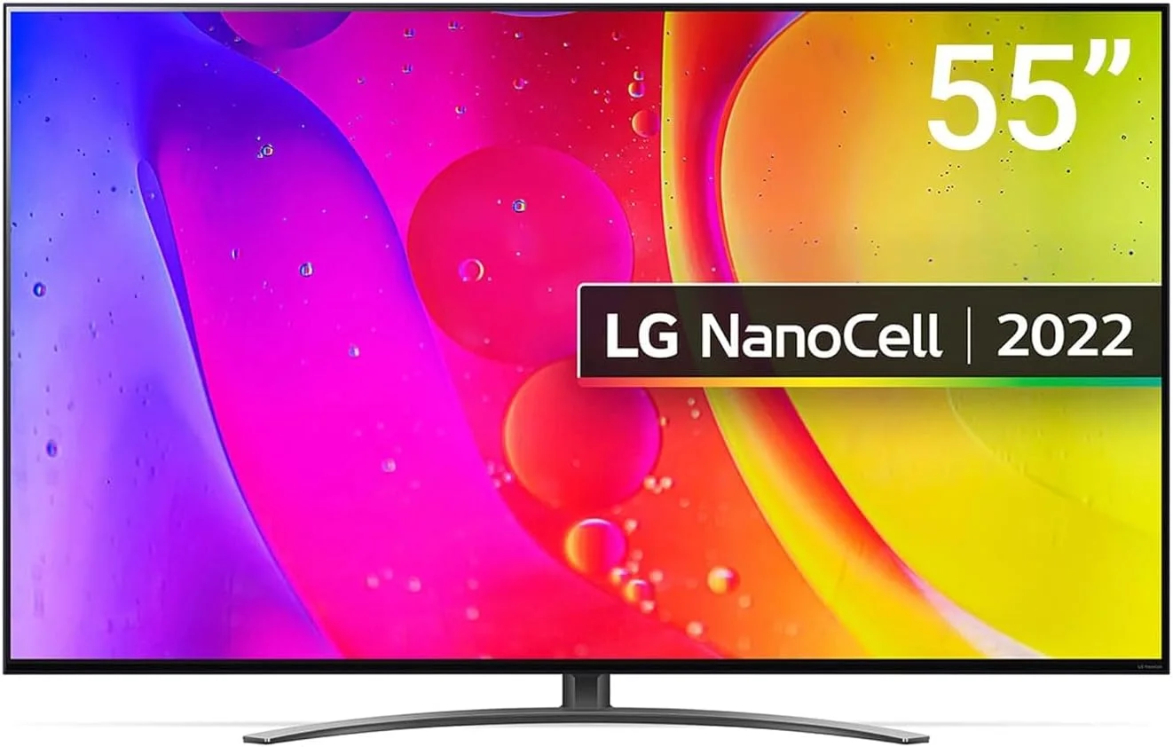 تلویزیون 55 اینچ نانوسل الجی (بازسازیشده) با پردازنده 4K A5 Gen 5، فناوری نانو کالر، دیمینگ موضعی و HDR10 Pro مدل 55NANO846QA-AMAG (مدل 2022) تلویزیون 55 اینچ نانوسل الجی (بازسازیشده) با پردازنده 4K A5 Gen 5، فناوری نانو کالر، دیمینگ موضعی و HDR10 Pro مدل 55NANO846QA-AMAG (مدل 2022)