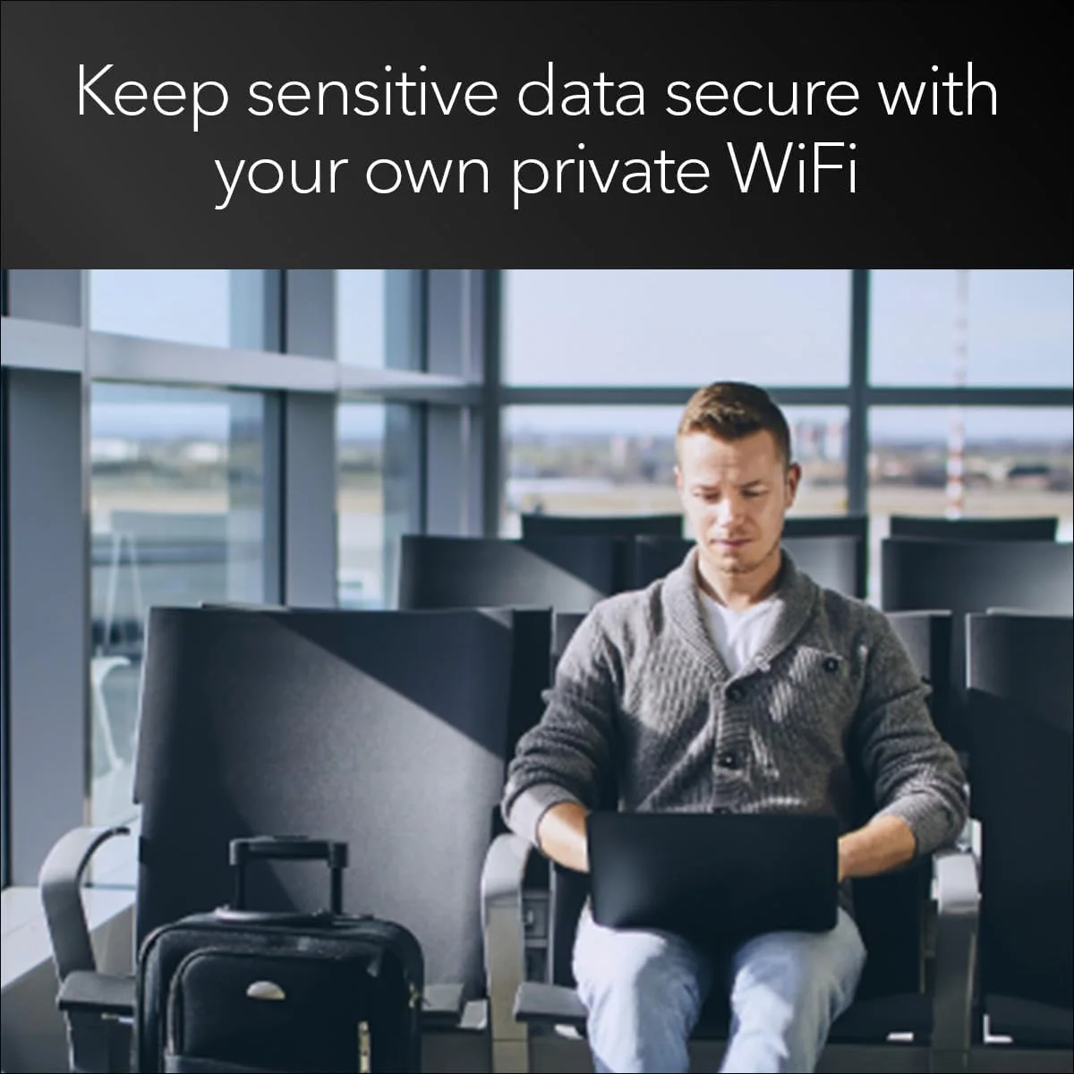 مودم روتر 5G قابل حمل Netgear Nighthawk M3 با اسلات سیم کارت آنلاک شده | هات اسپات وای فای قابل حمل برای استفاده شخصی/تجاری، MiFi 5G و 4G، وای فای 6، تا 32 دستگاه، تا 2.5 گیگابیت بر ثانیه (MH3150)