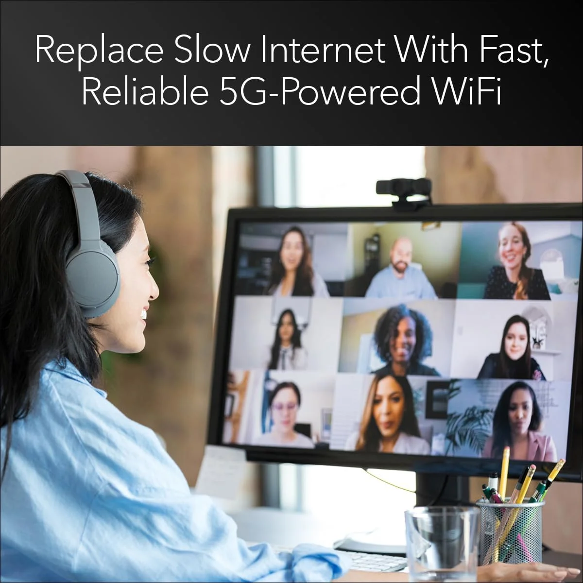 روتر هات‌اسپات موبایل Netgear MR6150 Nighthawk M6 5G WiFi 6، آنلاک شده، تا 2.5 گیگابیت بر ثانیه، صفحه نمایش لمسی رنگی 2.4 اینچی، پوشش تا 90 متر مربع