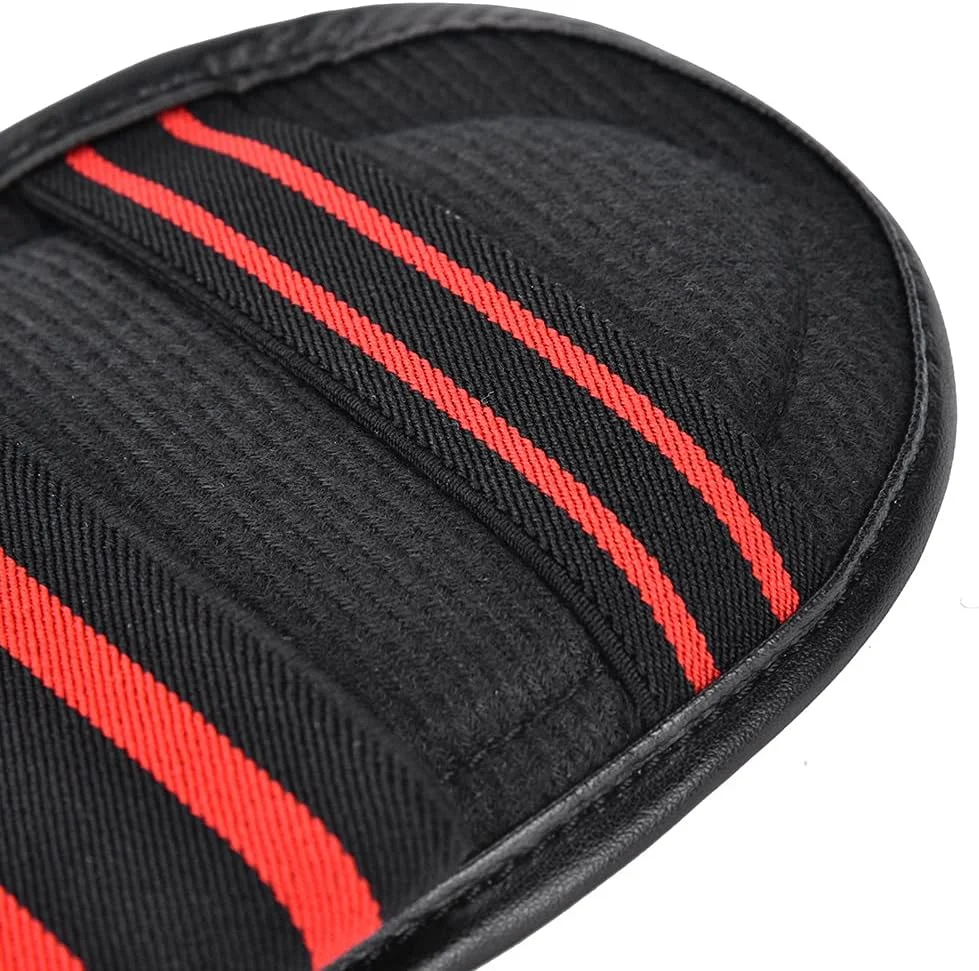 محافظ روی پا Domary EVA مناسب موی تای، بوکس، MMA با کش الاستیک، 2 رنگ مشکی قرمز (مشکی)