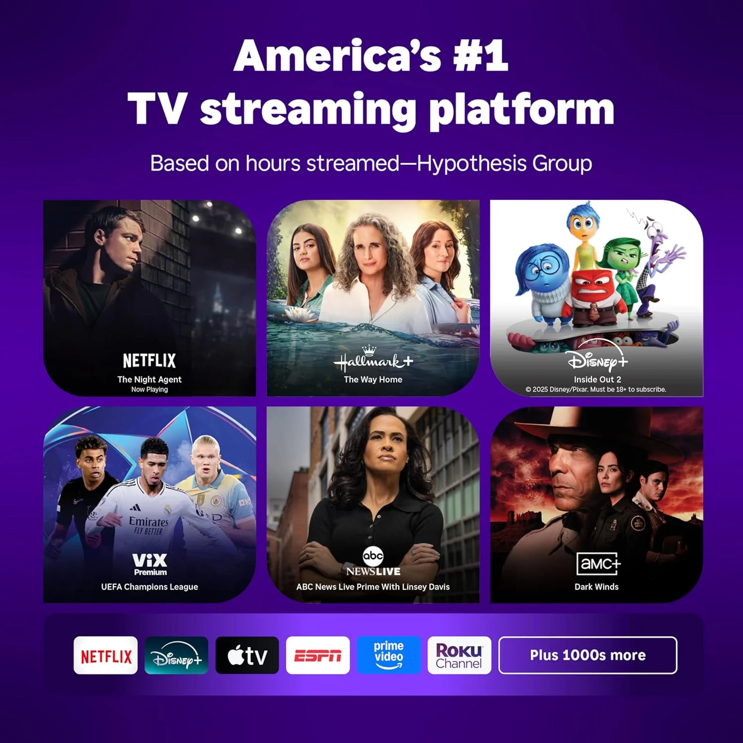 تلویزیون هوشمند روکو 2025 - سری Select، 32 اینچ، تلویزیون Full HD 1080p - تلویزیون روکو با ریموت صوتی - تلویزیون LED صفحه تخت با Wi-Fi برای پخش زنده اخبار محلی، ورزش و سرگرمی خانوادگی